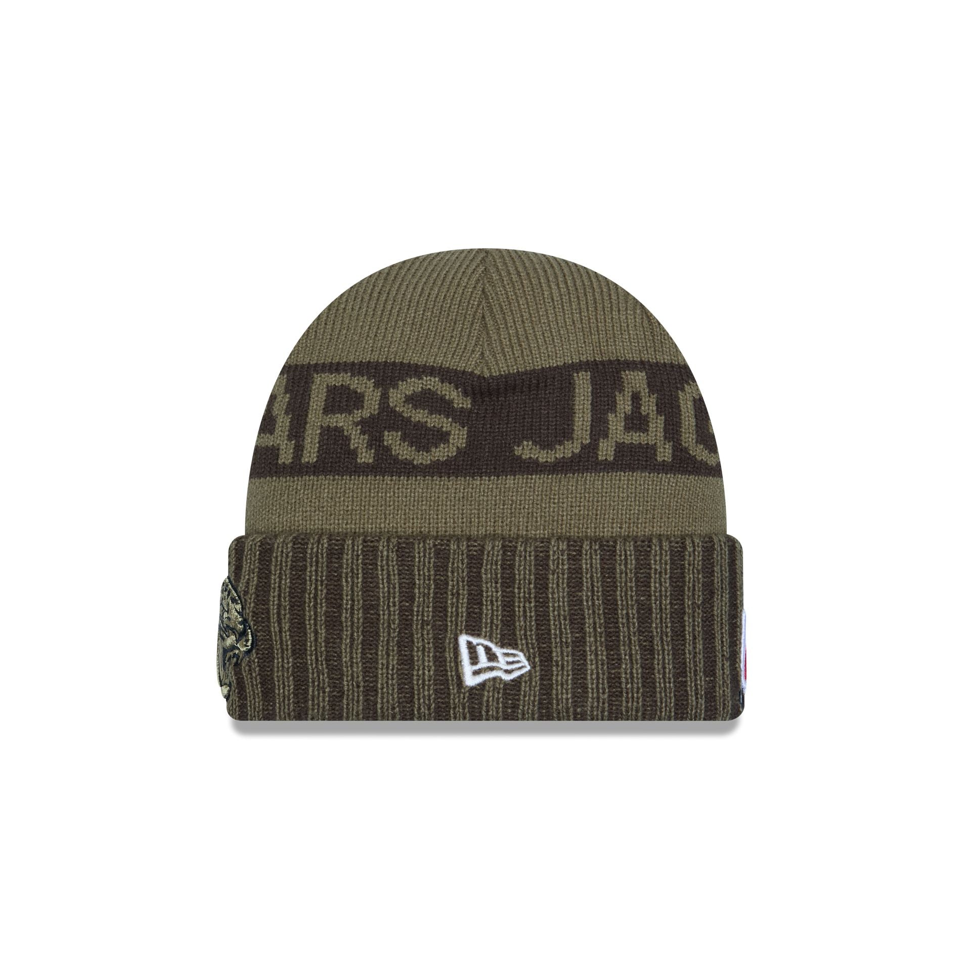 Jacksonville Jaguars 2025 Salute to Service Cuff Knit Hat - Image 3