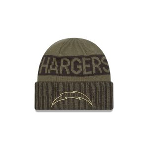 Los Angeles Chargers 2025 Salute to Service Cuff Knit Hat