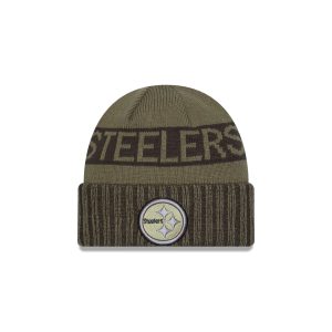 Pittsburgh Steelers 2025 Salute to Service Cuff Knit Hat