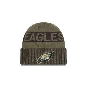 Philadelphia Eagles 2025 Salute to Service Cuff Knit Hat