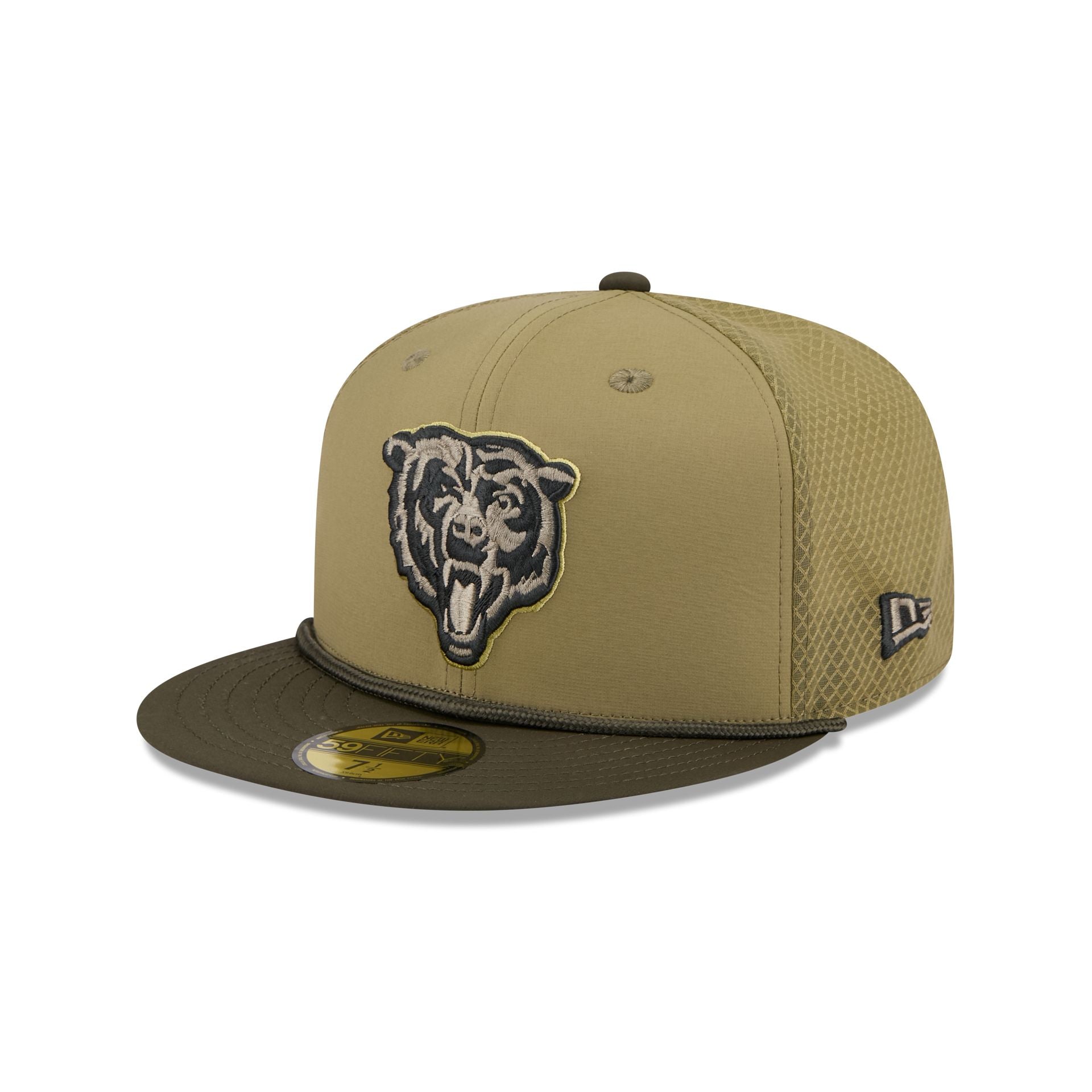 Chicago Bears 2025 Salute to Service 59FIFTY Fitted Hat - Image 3