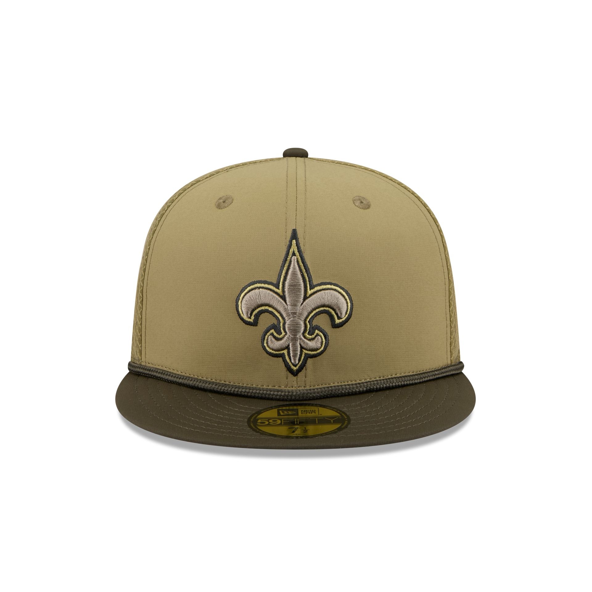 New Orleans Saints 2025 Salute to Service 59FIFTY Fitted Hat - Image 2