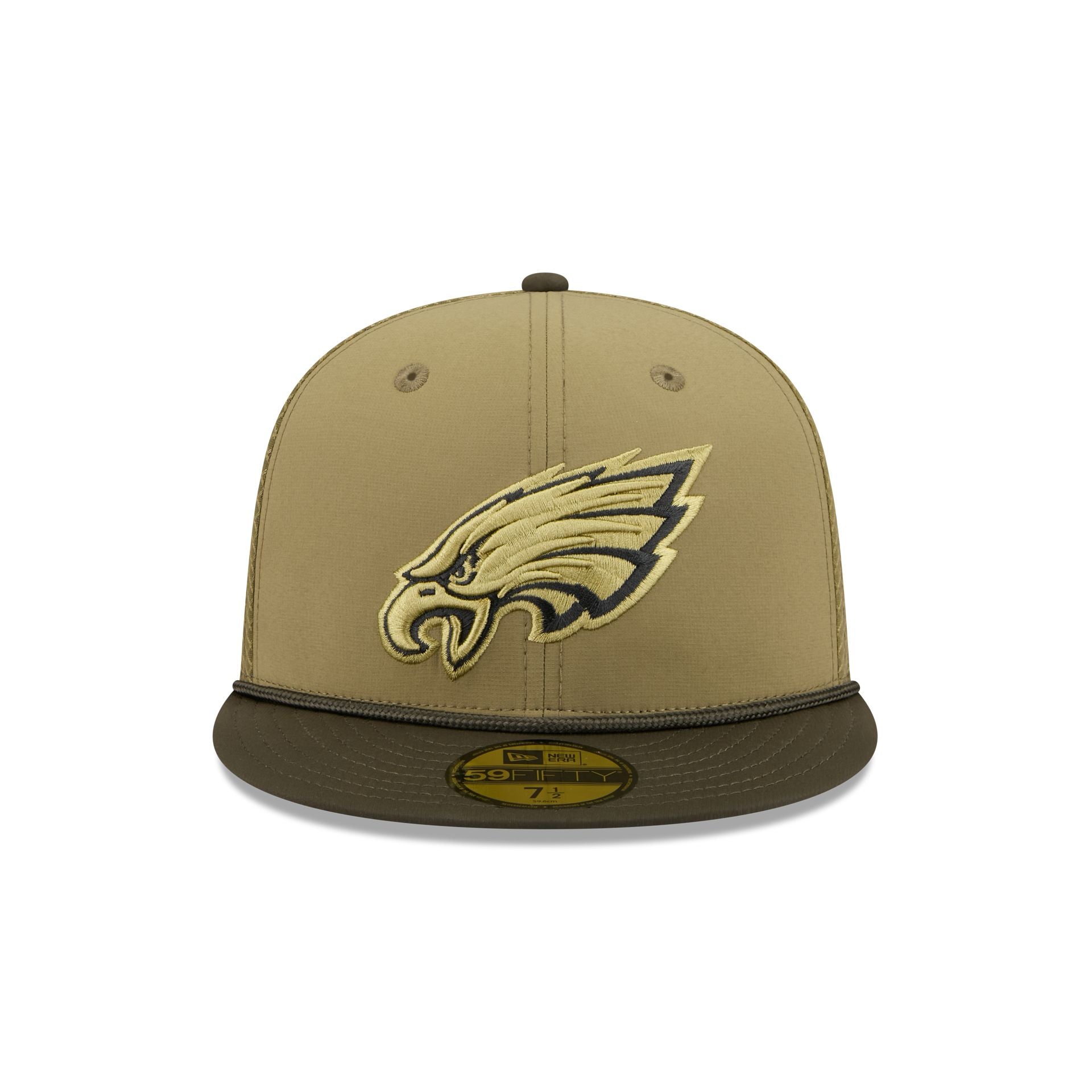 Philadelphia Eagles 2025 Salute to Service 59FIFTY Fitted Hat - Image 2