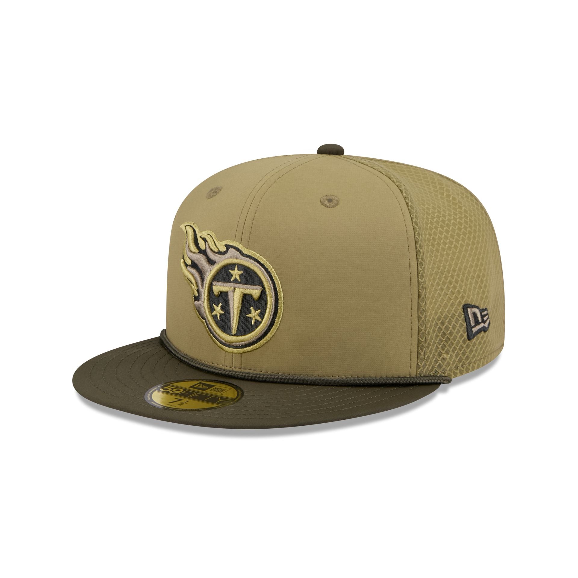 Tennessee Titans 2025 Salute to Service 59FIFTY Fitted Hat - Image 3