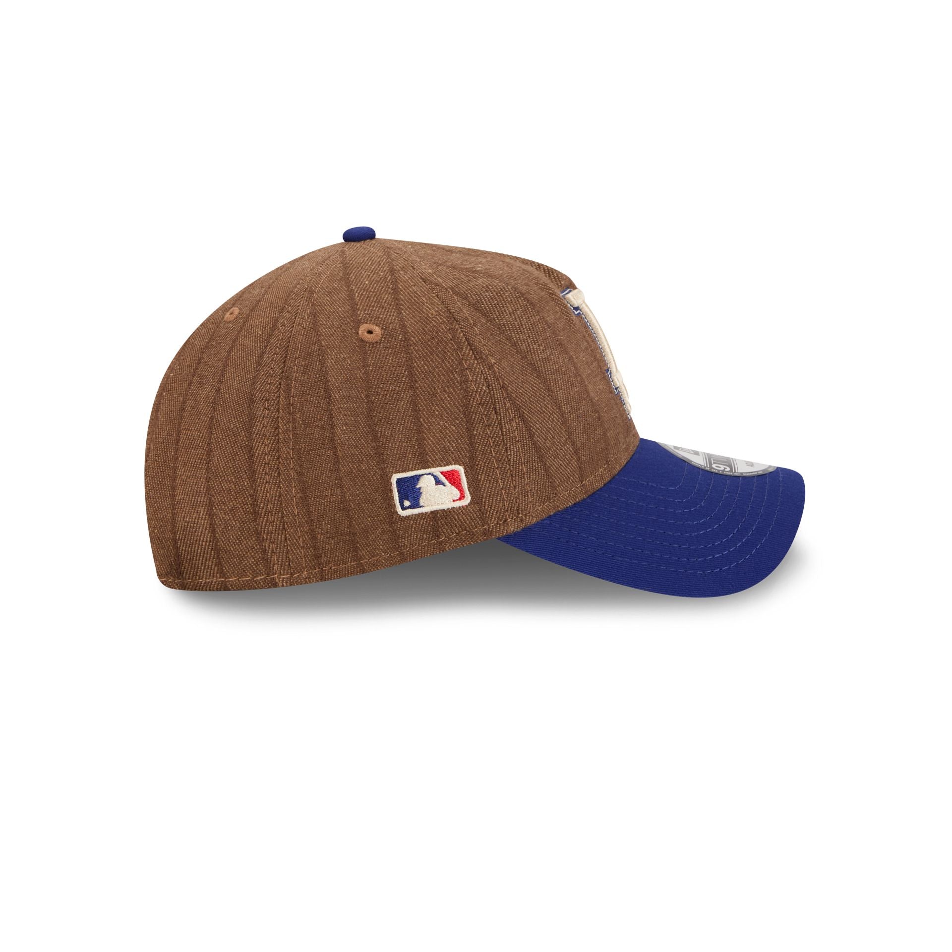 Los Angeles Dodgers Three Looms Wool Pinstripe 9TWENTY A-Frame Adjustable Hat - Image 4