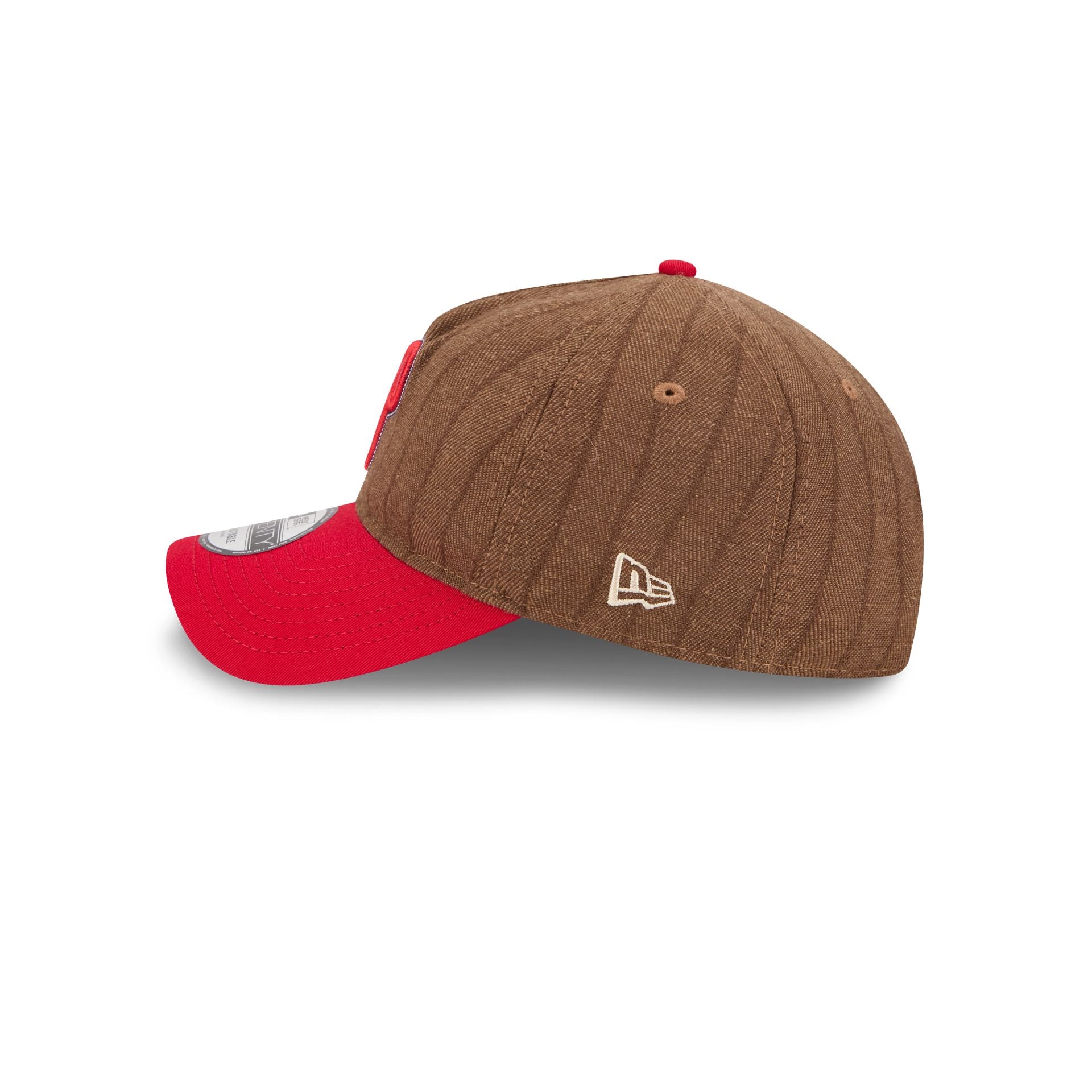 Philadelphia Phillies Three Looms Wool Pinstripe 9TWENTY A-Frame Adjustable Hat - Image 5