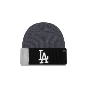 Los Angeles Dodgers Merino Wool Color Block Cuff Knit Hat