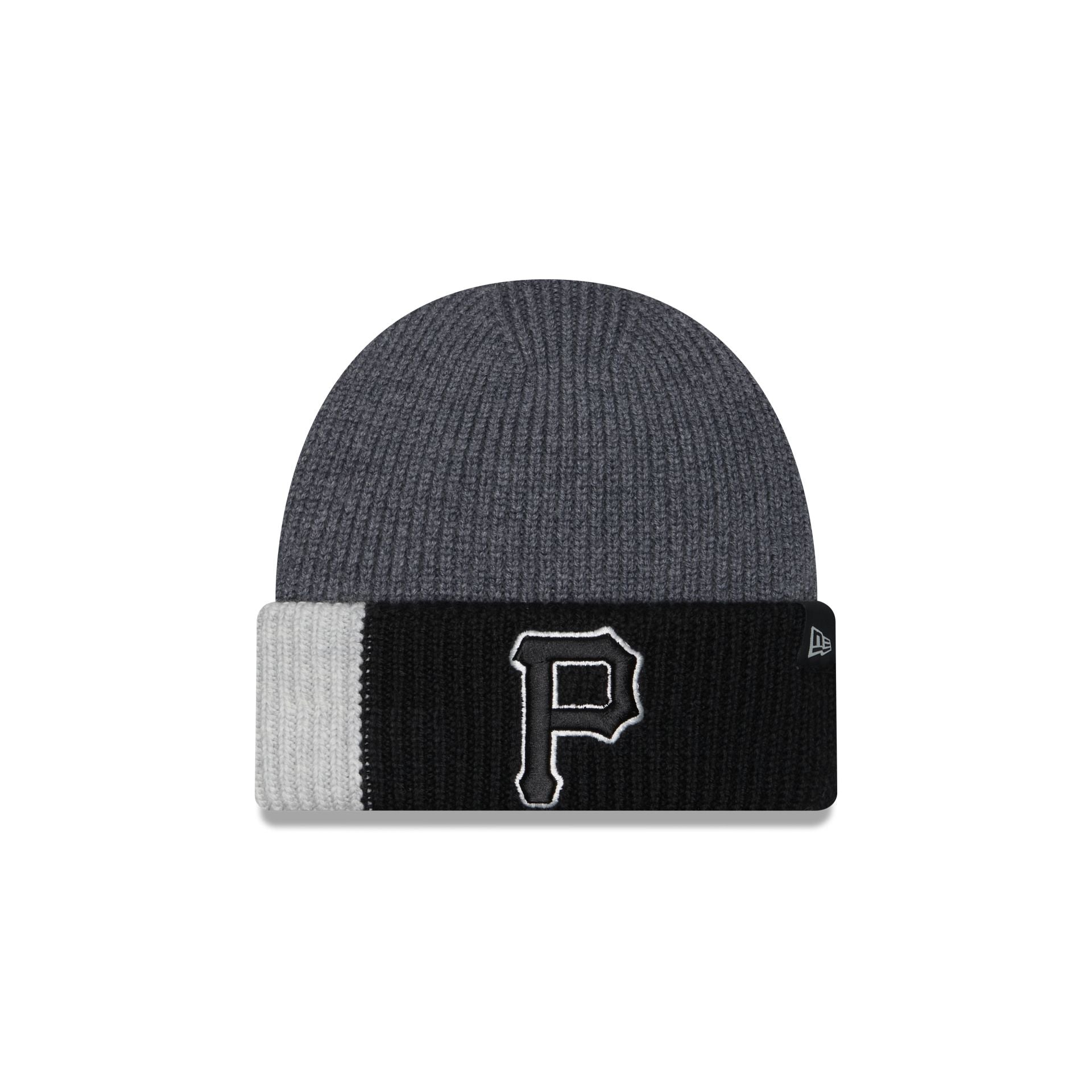 Pittsburgh Pirates Merino Wool Color Block Cuff Knit Hat
