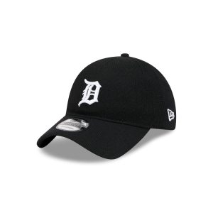 Detroit Tigers Merino Wool Black 9TWENTY Adjustable Hat