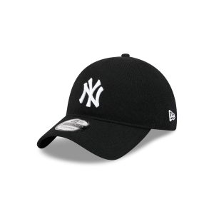 New York Yankees Merino Wool Black 9TWENTY Adjustable Hat