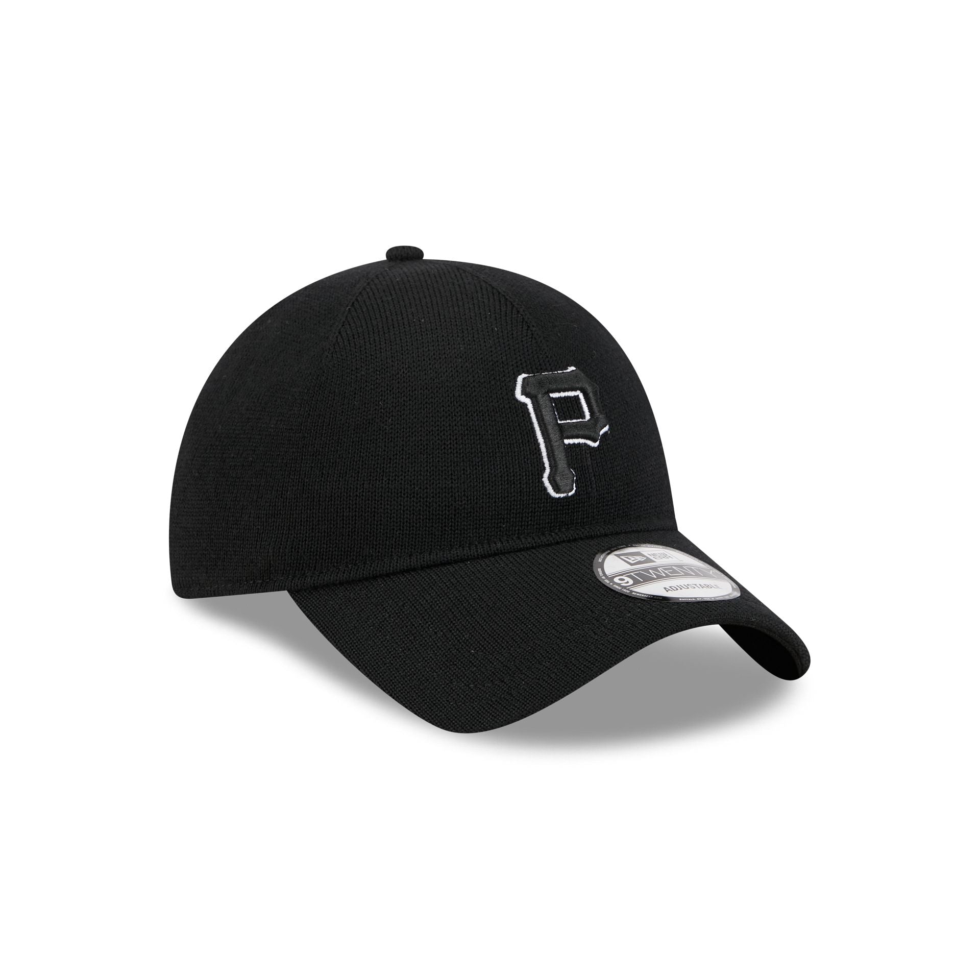 Pittsburgh Pirates Merino Wool Black 9TWENTY Adjustable Hat - Image 3