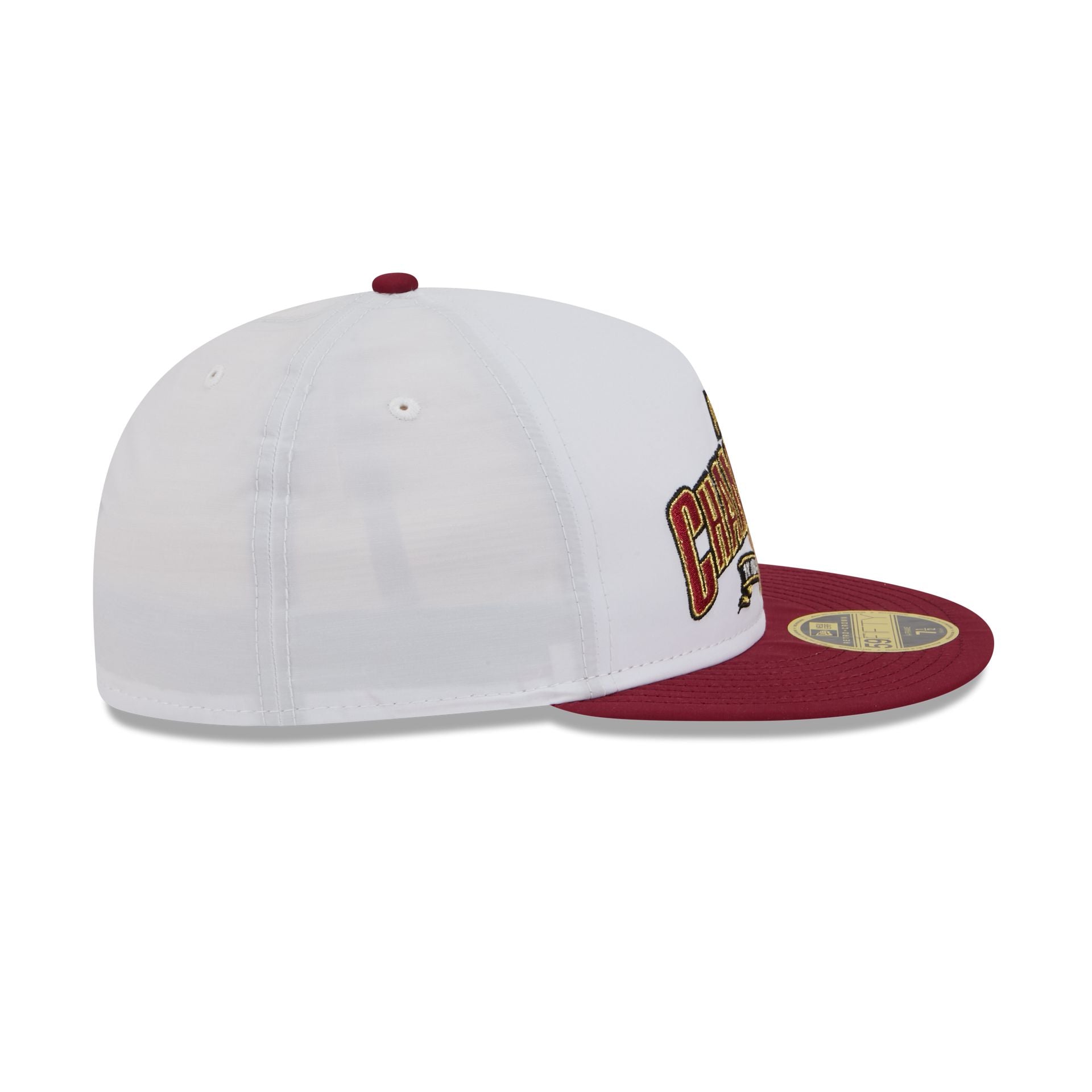 Cleveland Cavaliers Champions White Retro Crown 59FIFTY Fitted Hat - Image 5