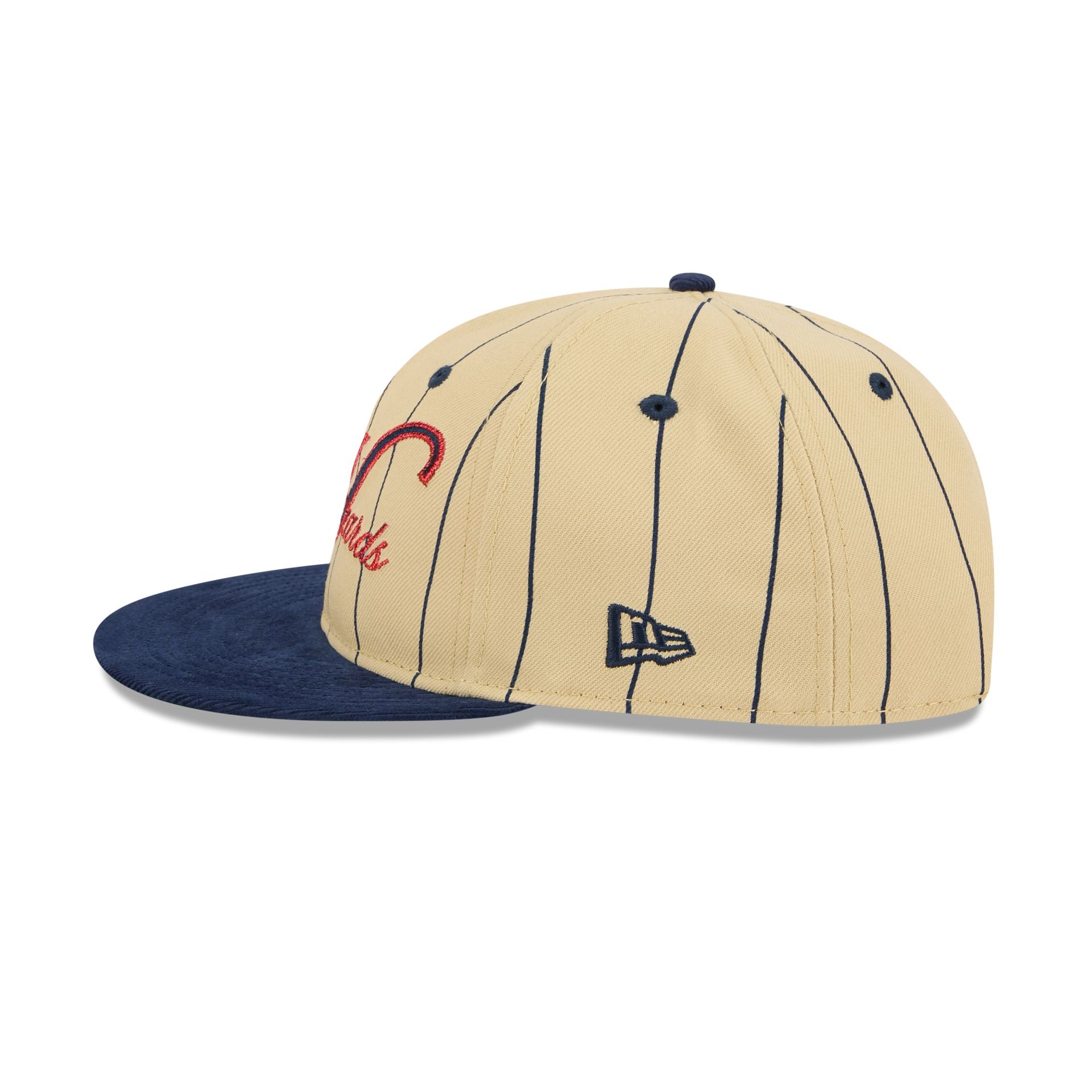 Washington Wizards Pinstripe Script Retro Crown 9FIFTY Adjustable Hat - Image 4