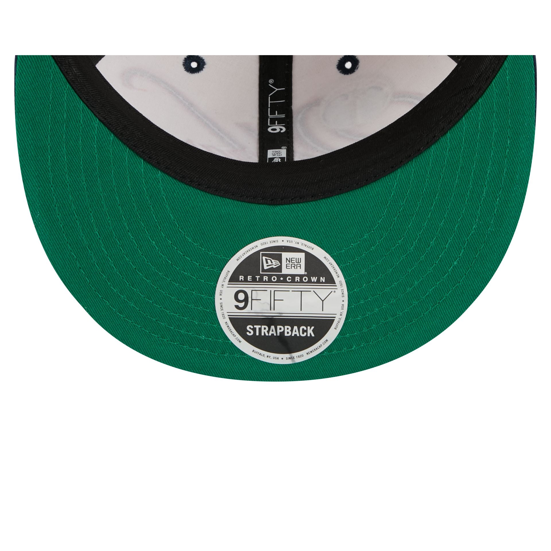 Washington Wizards Pinstripe Script Retro Crown 9FIFTY Adjustable Hat - Image 7