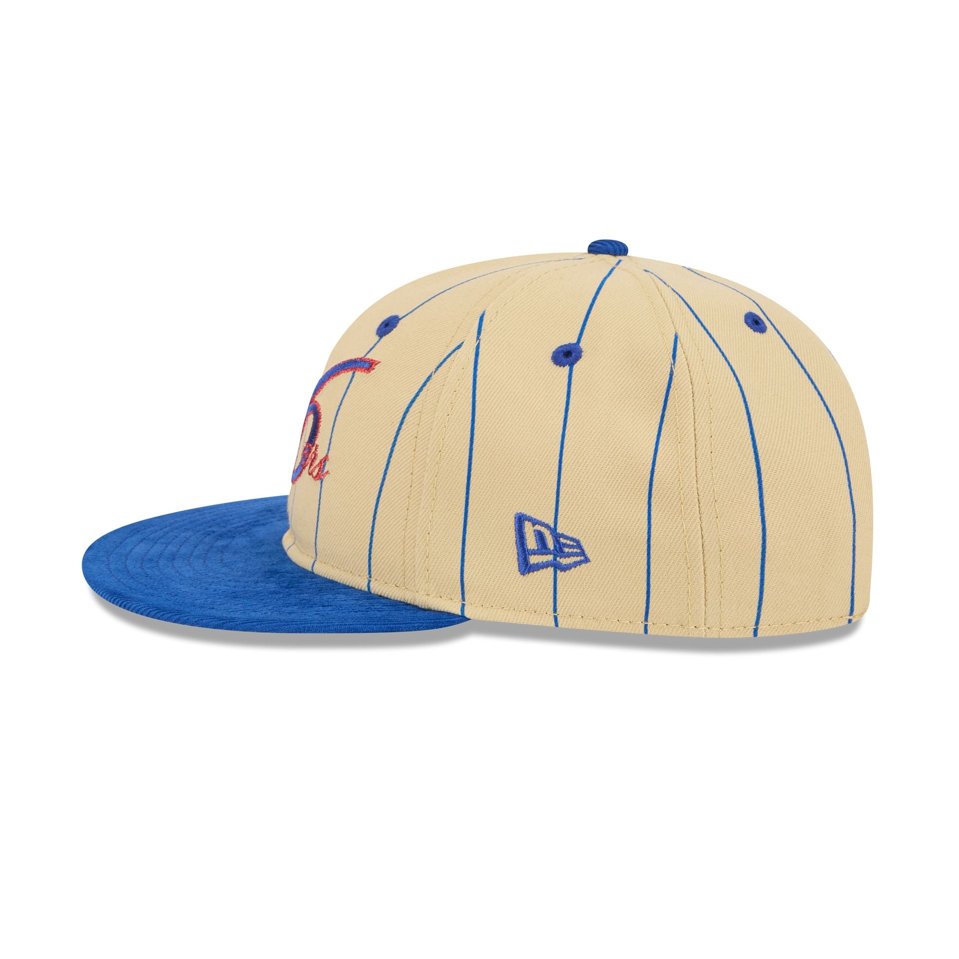 Philadelphia 76ers Pinstripe Script Retro Crown 9FIFTY Adjustable Hat - Image 4