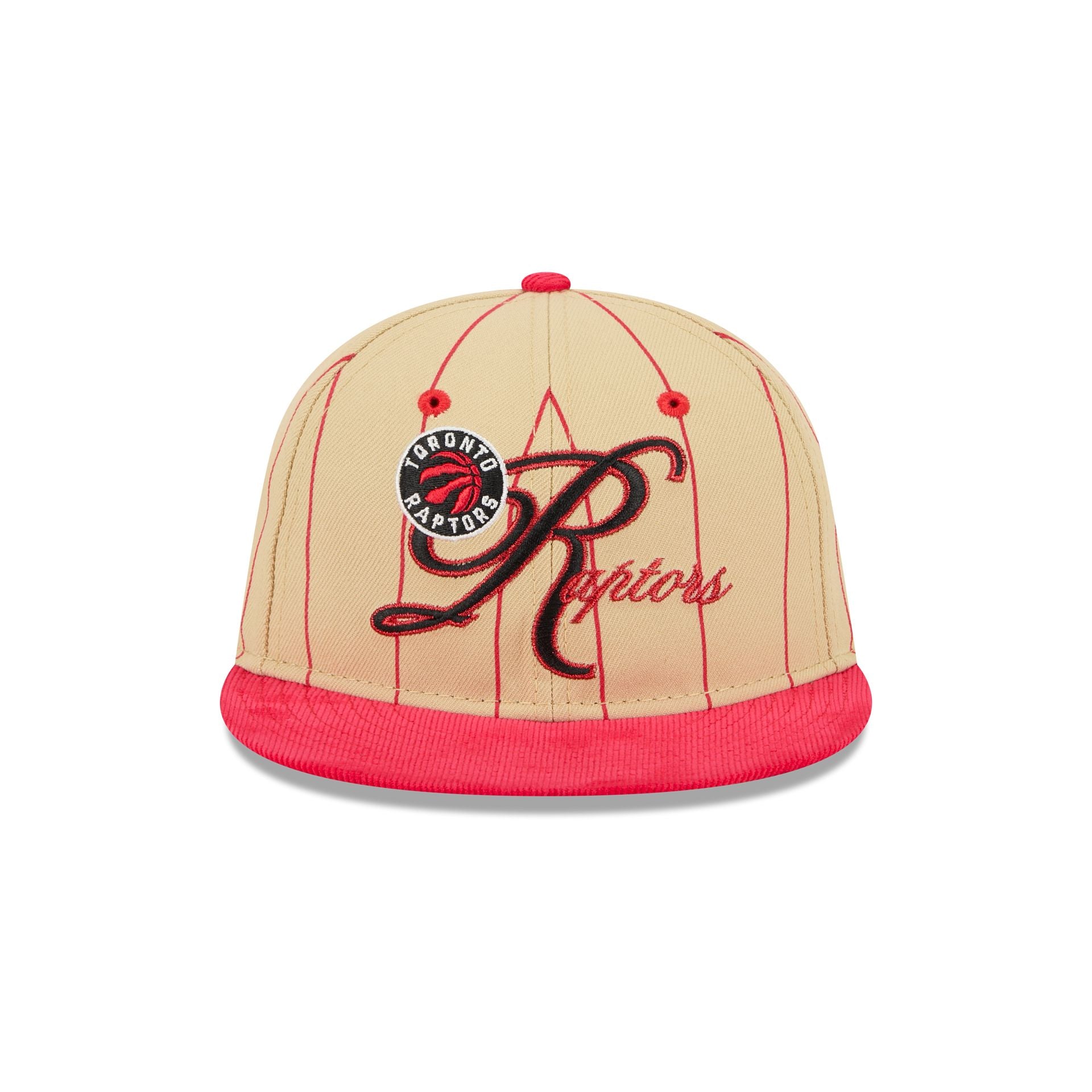 Toronto Raptors Pinstripe Script Retro Crown 9FIFTY Adjustable Hat - Image 2