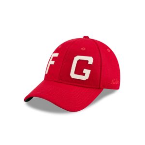 Fear of God Essentials Kansas City Monarchs Red 9FORTY Adjustable Hat