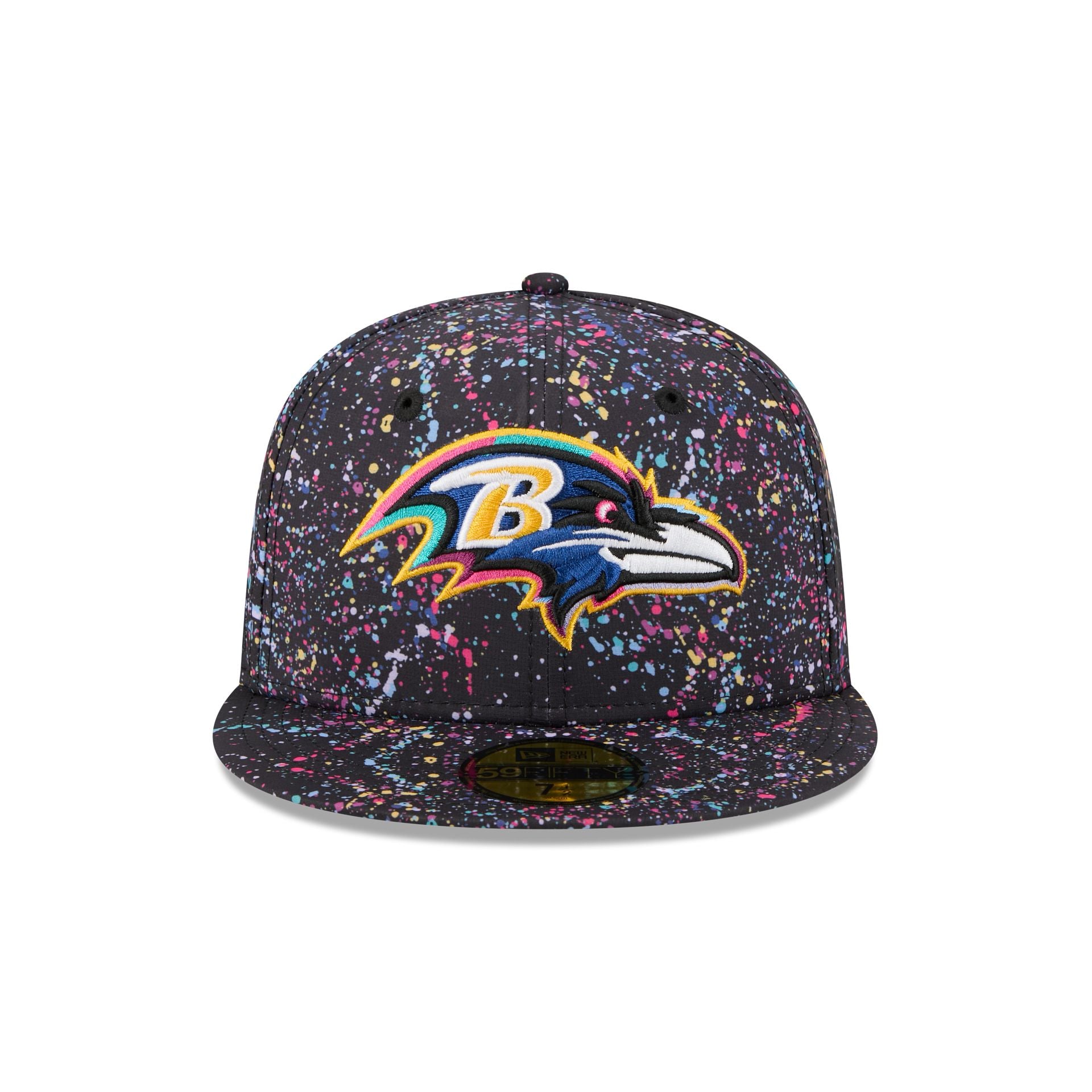 Baltimore Ravens 2025 Crucial Catch 59FIFTY Fitted Hat - Image 2