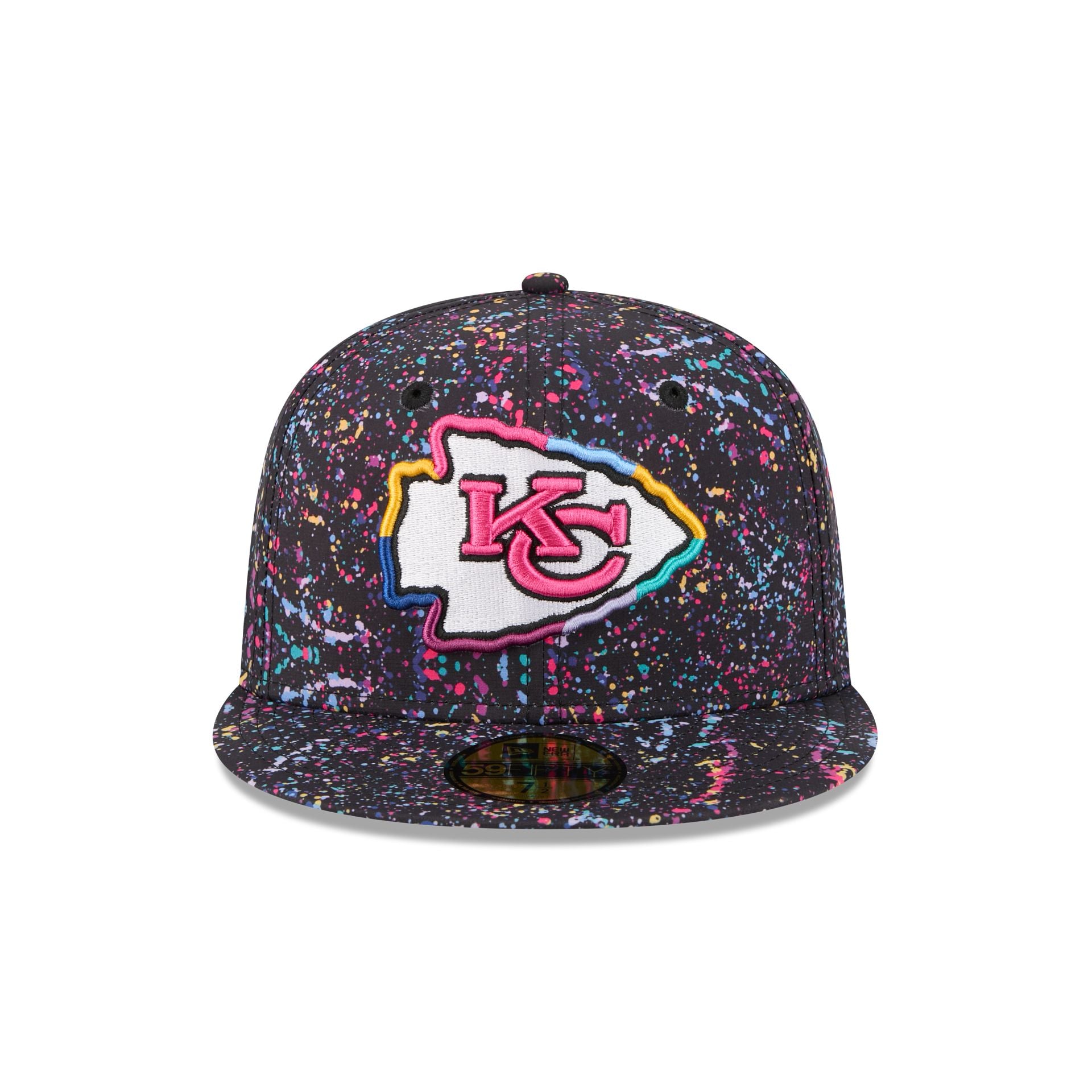 Kansas City Chiefs 2025 Crucial Catch 59FIFTY Fitted Hat - Image 2