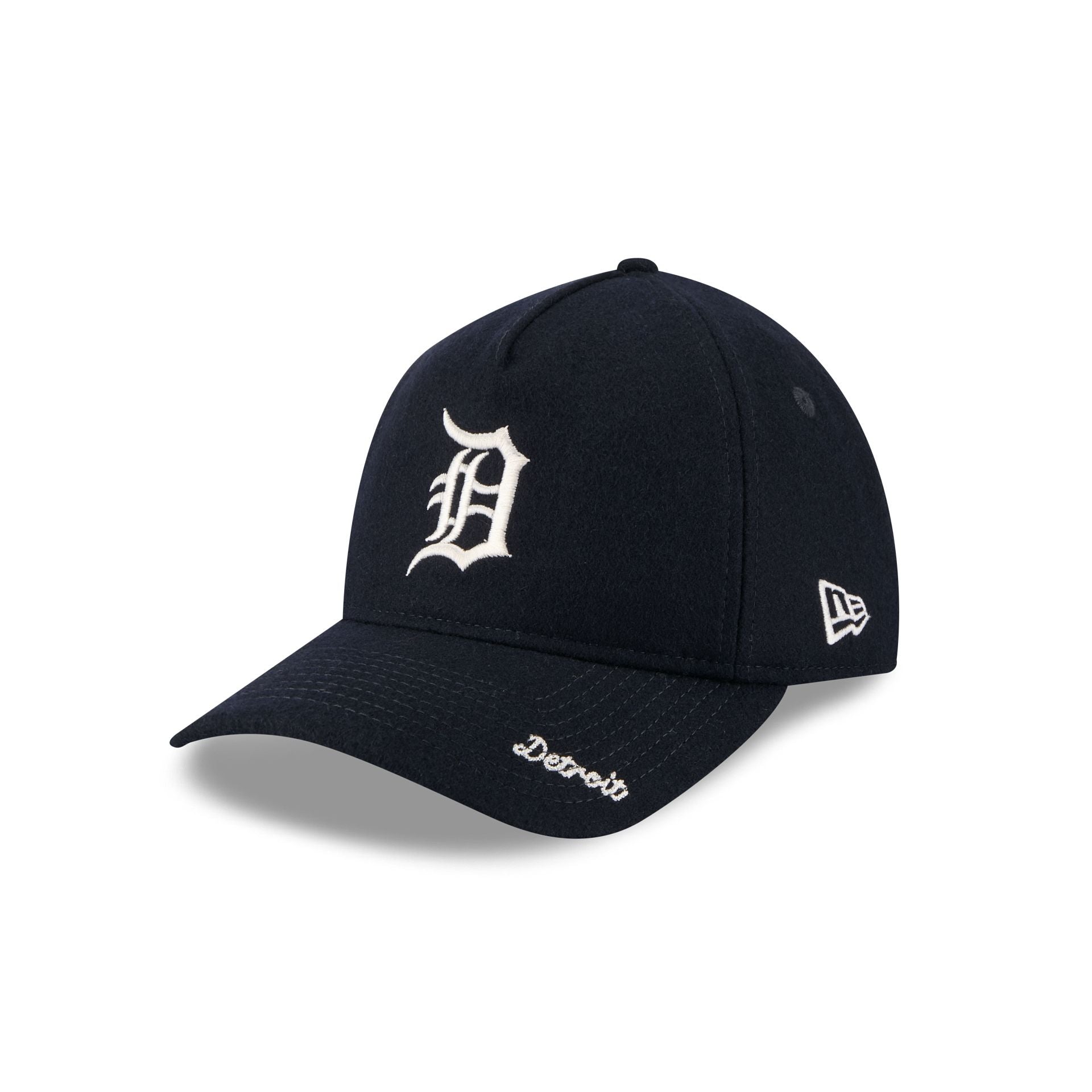 Detroit Tigers Wool Letterman 9TWENTY A-Frame Adjustable Hat Adjustable Hat