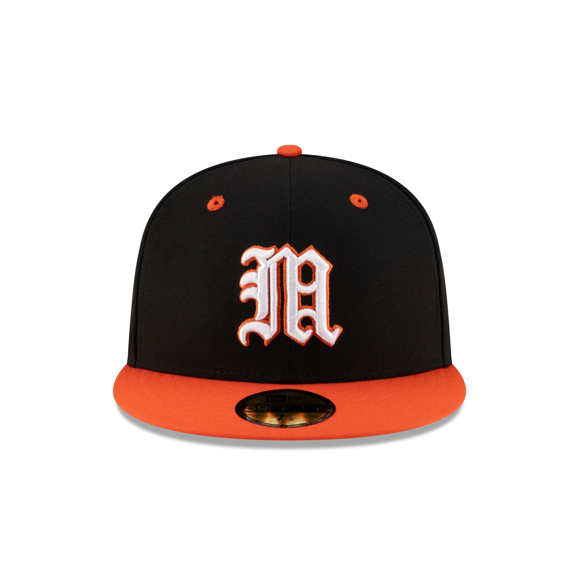 Miami Hurricanes Black 59FIFTY Fitted Hat - Image 2