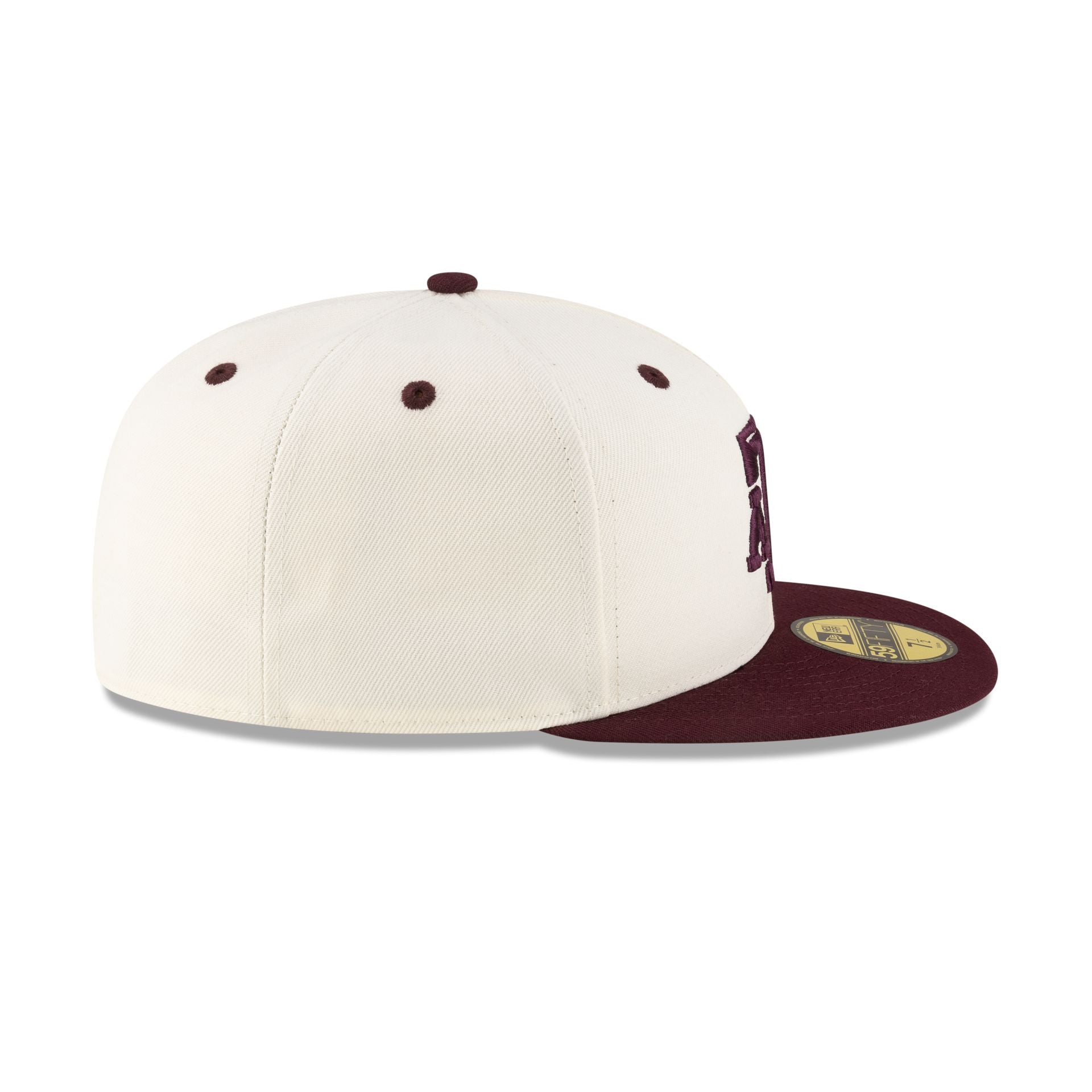 Texas A&M Aggies Chrome White 59FIFTY Fitted Hat - Image 5