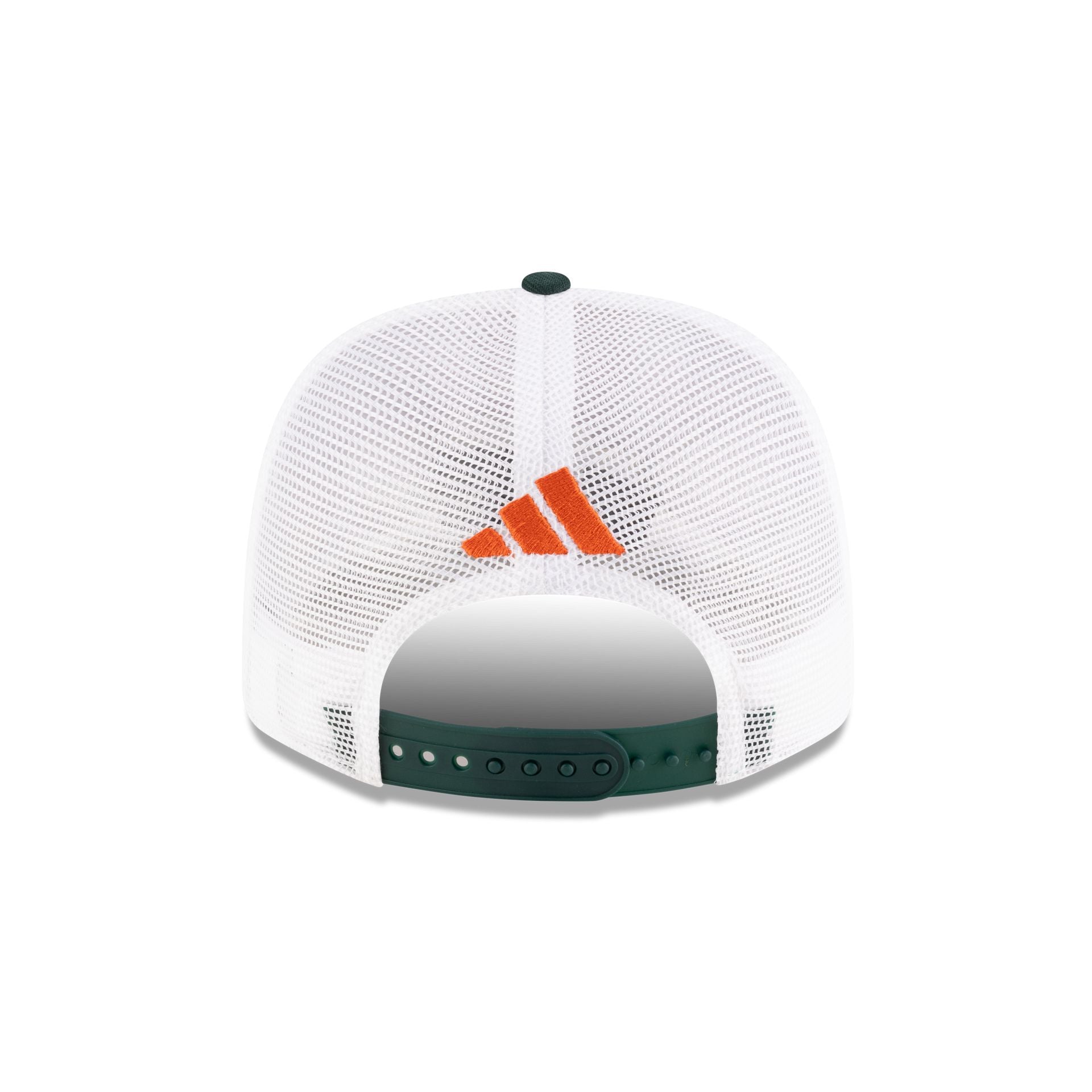 New Era x adidas Miami Hurricanes White 9SEVENTY Trucker Hat - Image 6