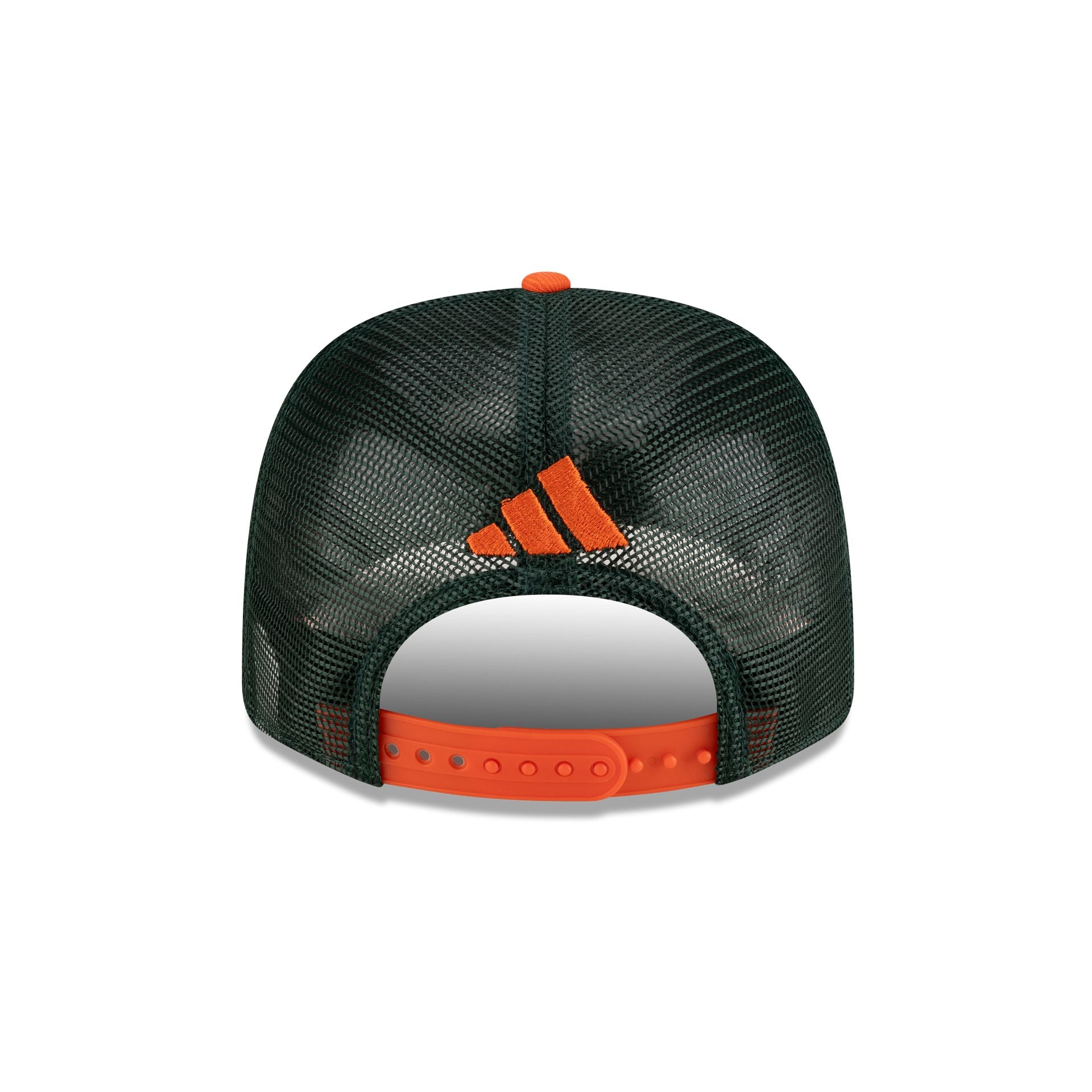New Era x adidas Miami Hurricanes Green 9SEVENTY Trucker Hat - Image 6