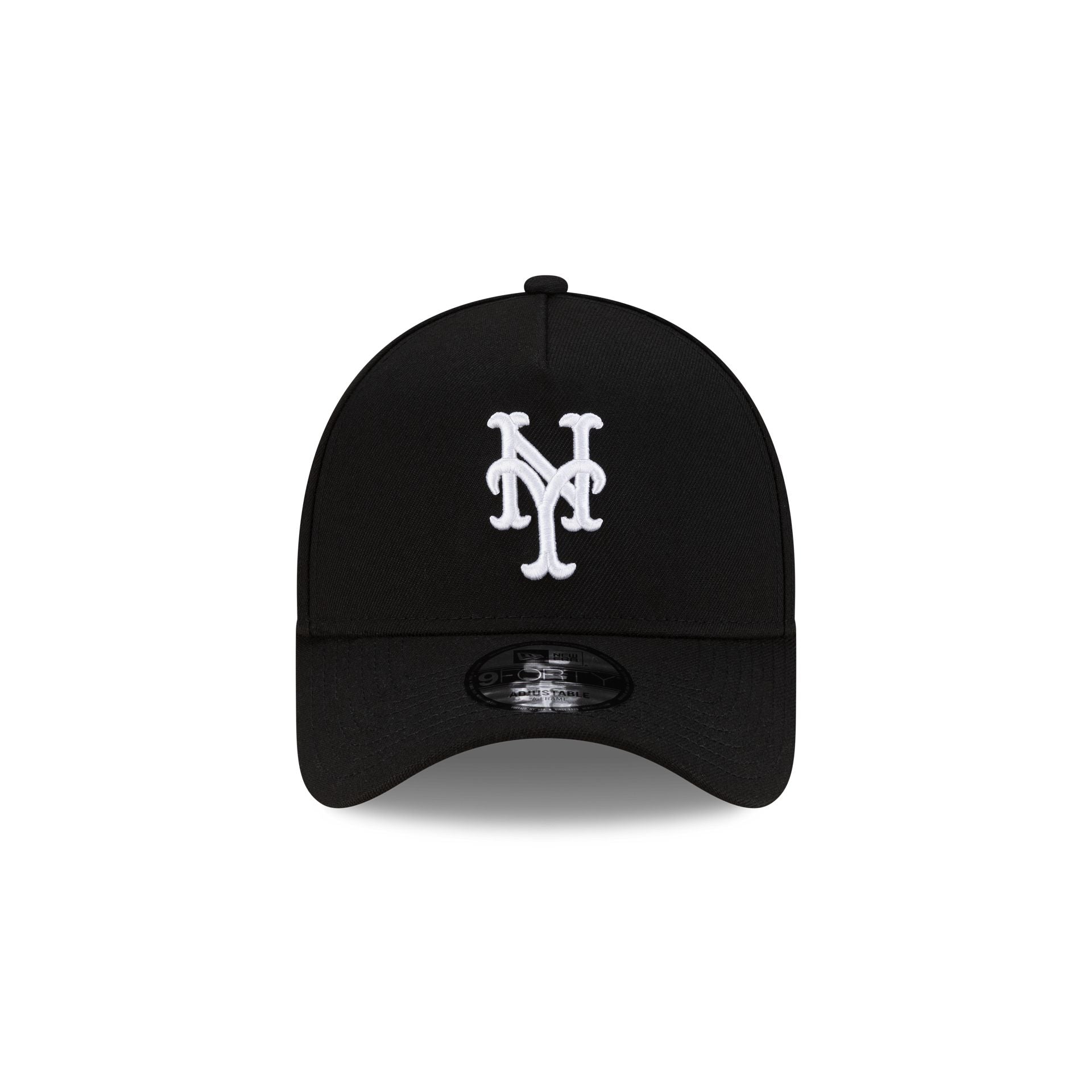 Meanwhile Back in Queens x New York Mets Black 9FORTY A-Frame Snapback Hat - Image 2