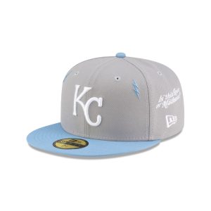 Diet Starts Monday x Kansas City Royals Lightening Bolts 59FIFTY Fitted Hat