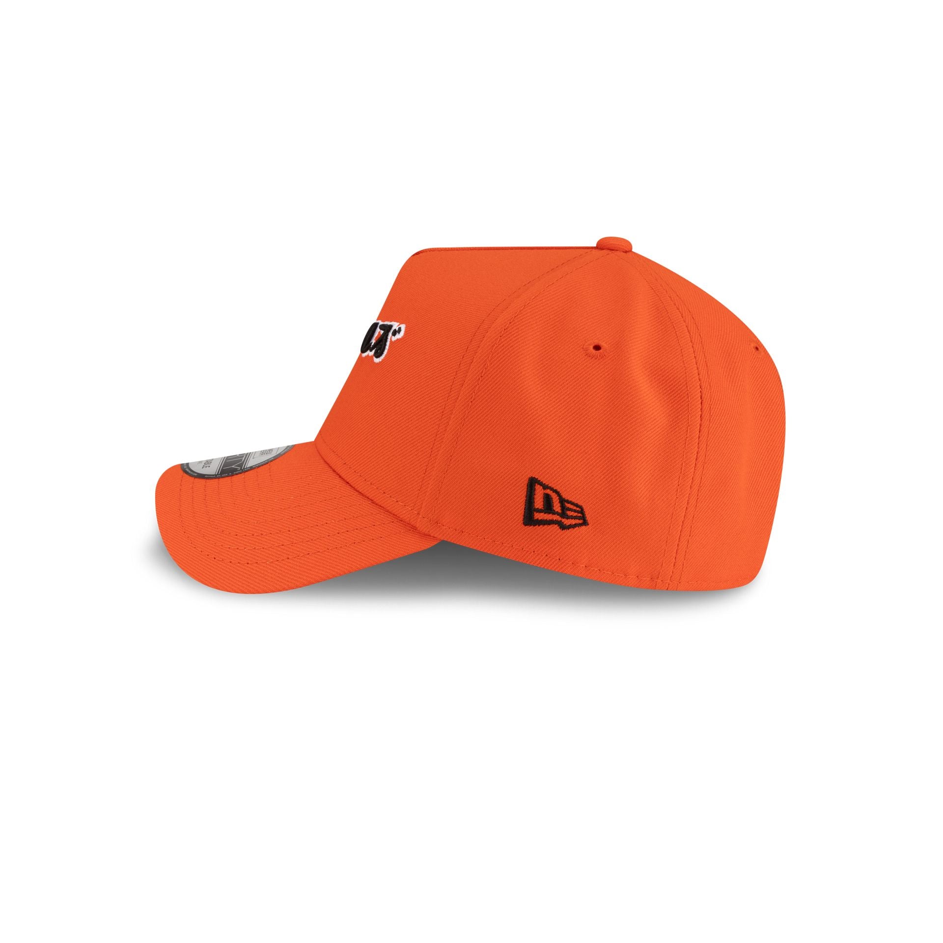 Hyperfly Katakana x Baltimore Orioles Orange9FORTY A-Frame Snapback Hat - Image 5