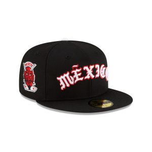 Born x Raised x Diablos Rojos del México Sidepatch 59FIFTY Fitted Hat