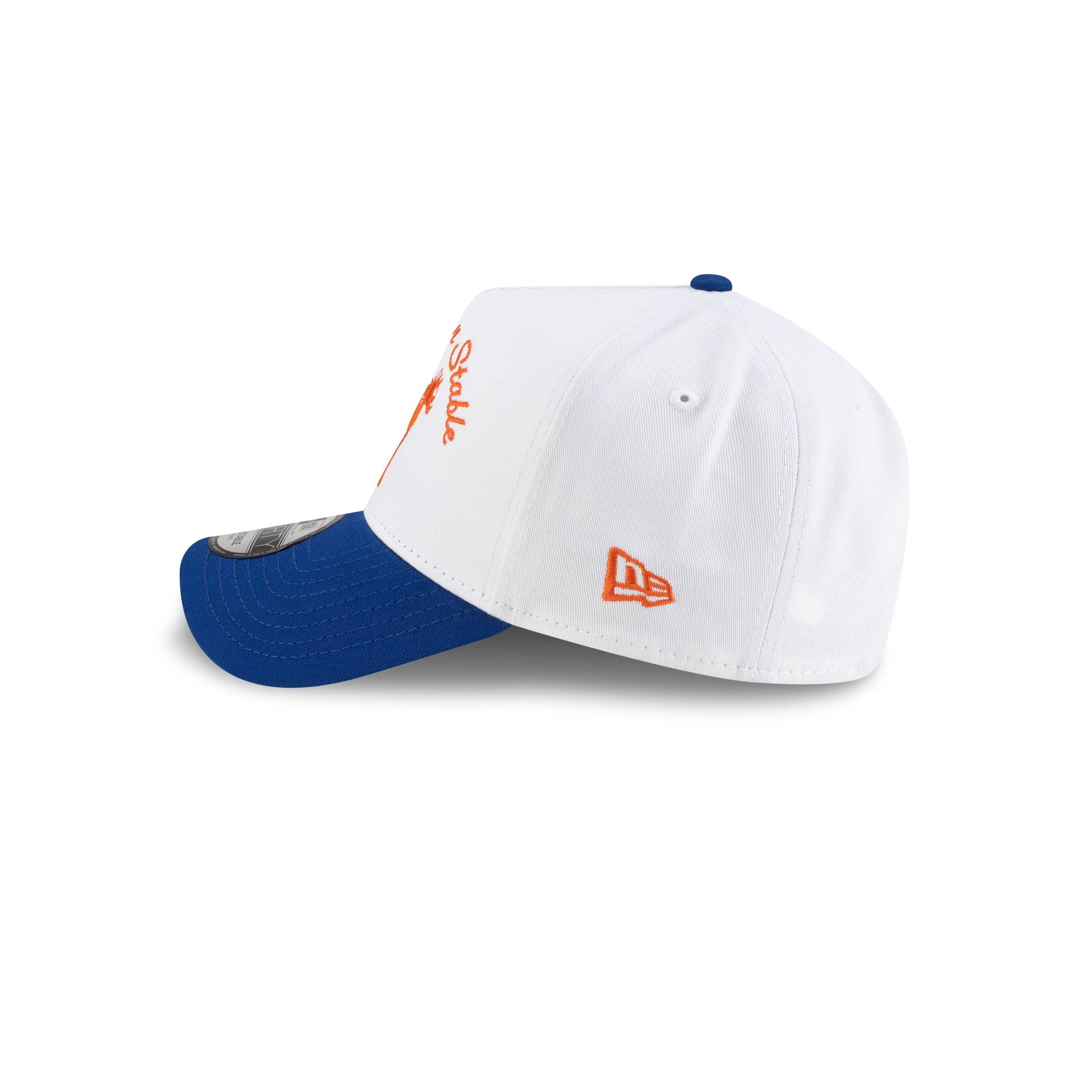 Siegelman Stable x New York Mets Blue Visor 9FORTY A-Frame Snapback Hat - Image 5