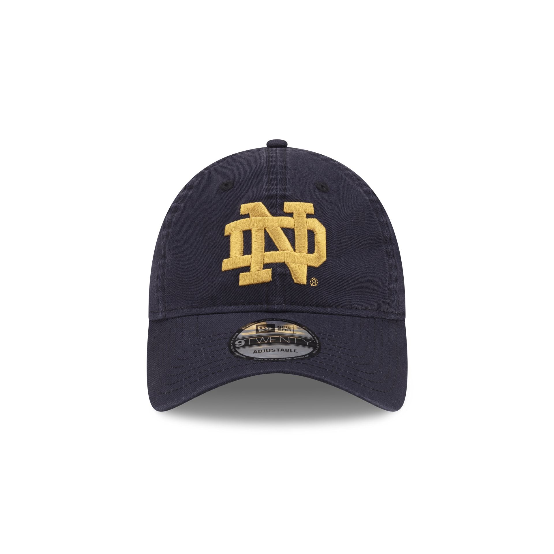 Notre Dame Fighting Irish Navy 9TWENTY Adjustable Hat - Image 2
