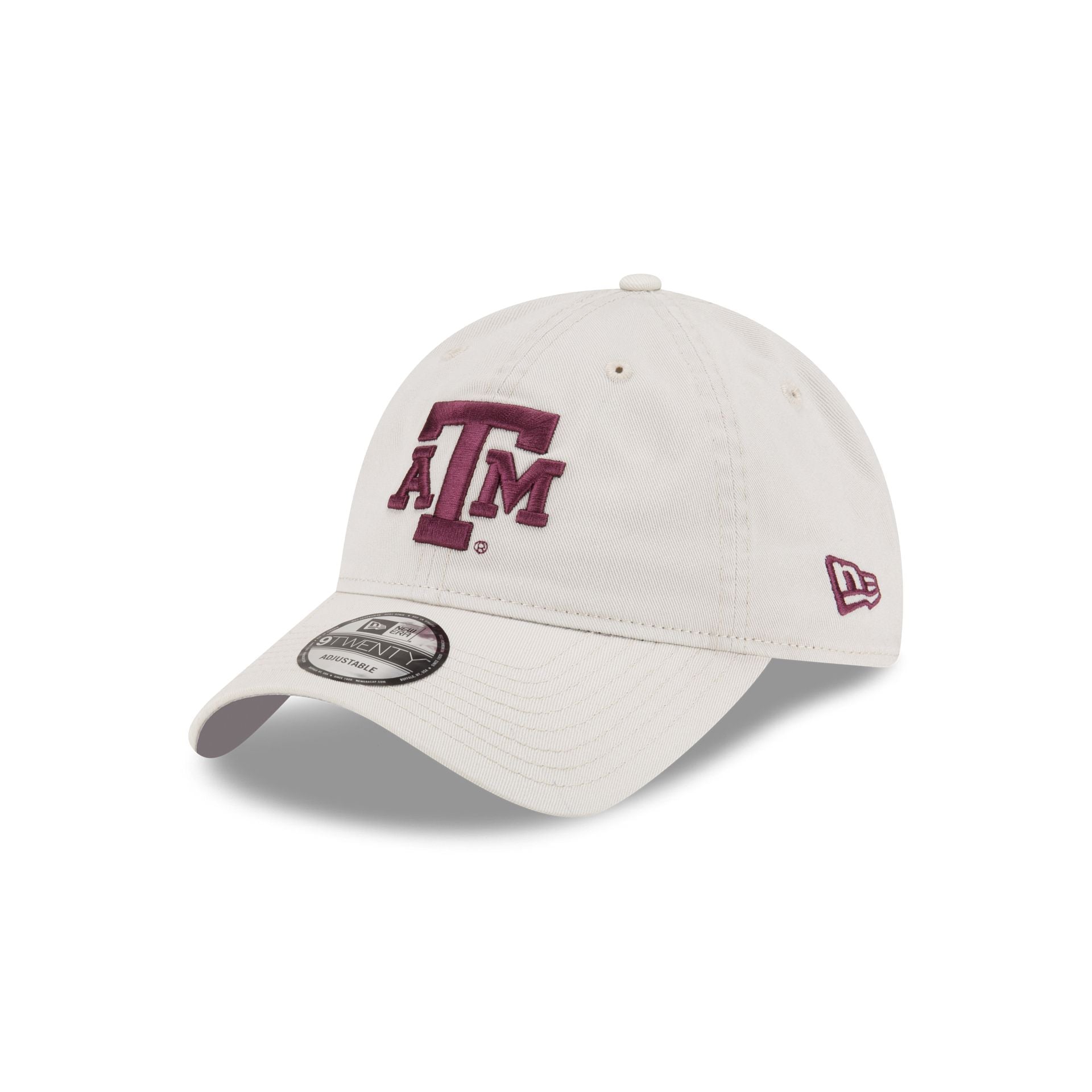 Texas A&M Aggies White 9TWENTY Adjustable Hat