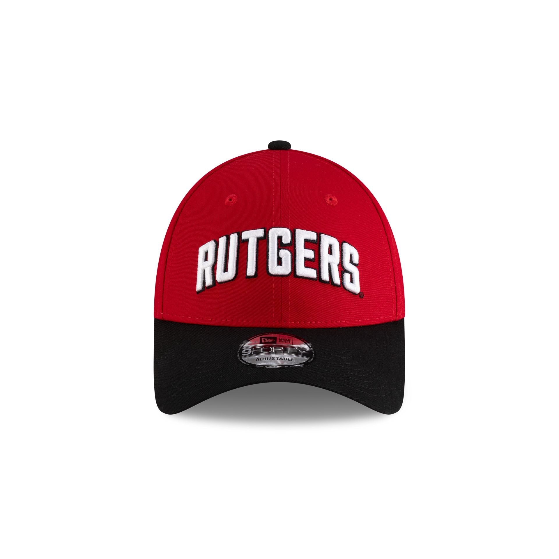 Rutgers Scarlet Knights Scarlet Black 9FORTY Snapback Hat - Image 2