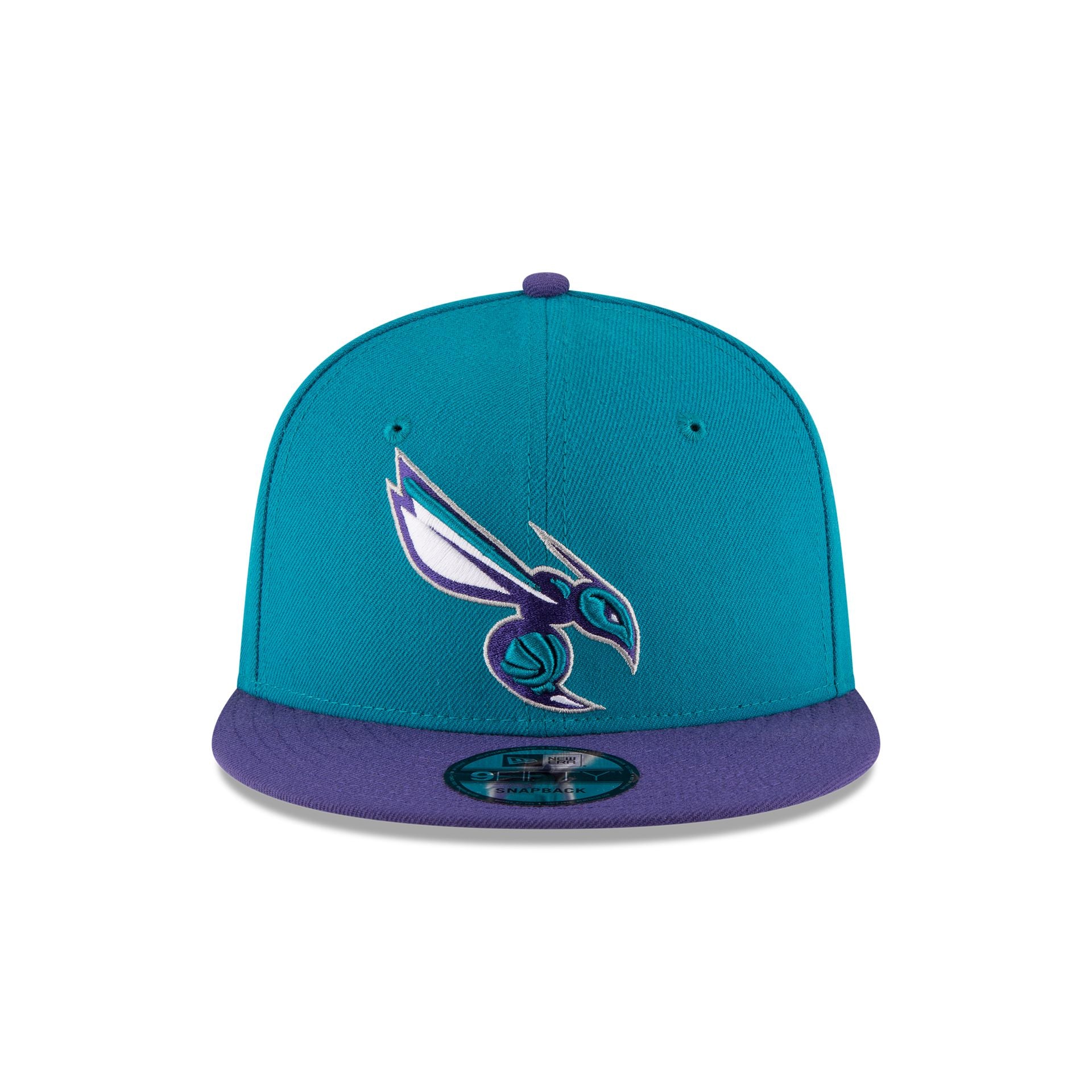 Charlotte Hornets Basic Two Tone 9FIFTY Snapback Hat - Image 2