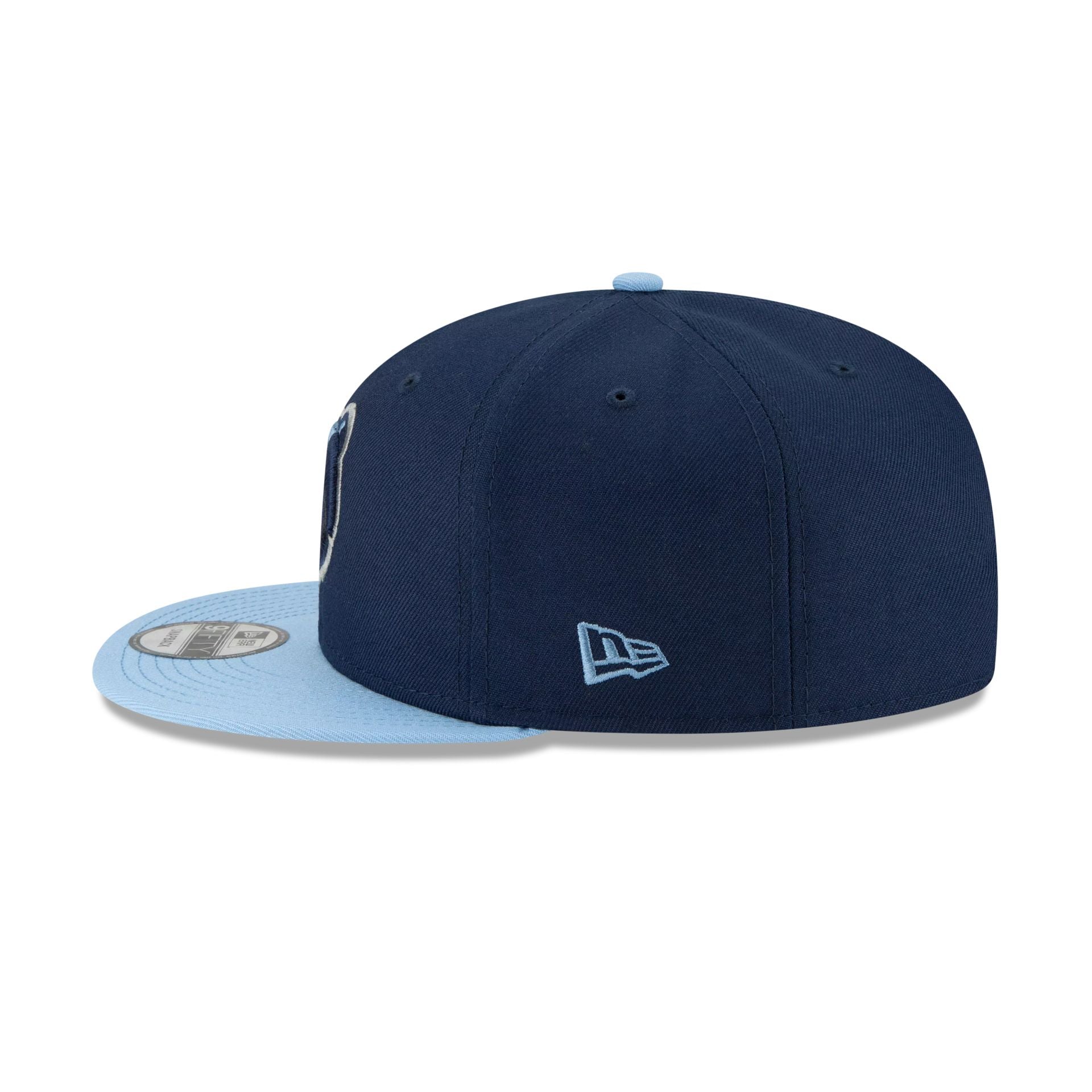 Memphis Grizzlies Basic Two Tone 9FIFTY Snapback Hat - Image 4