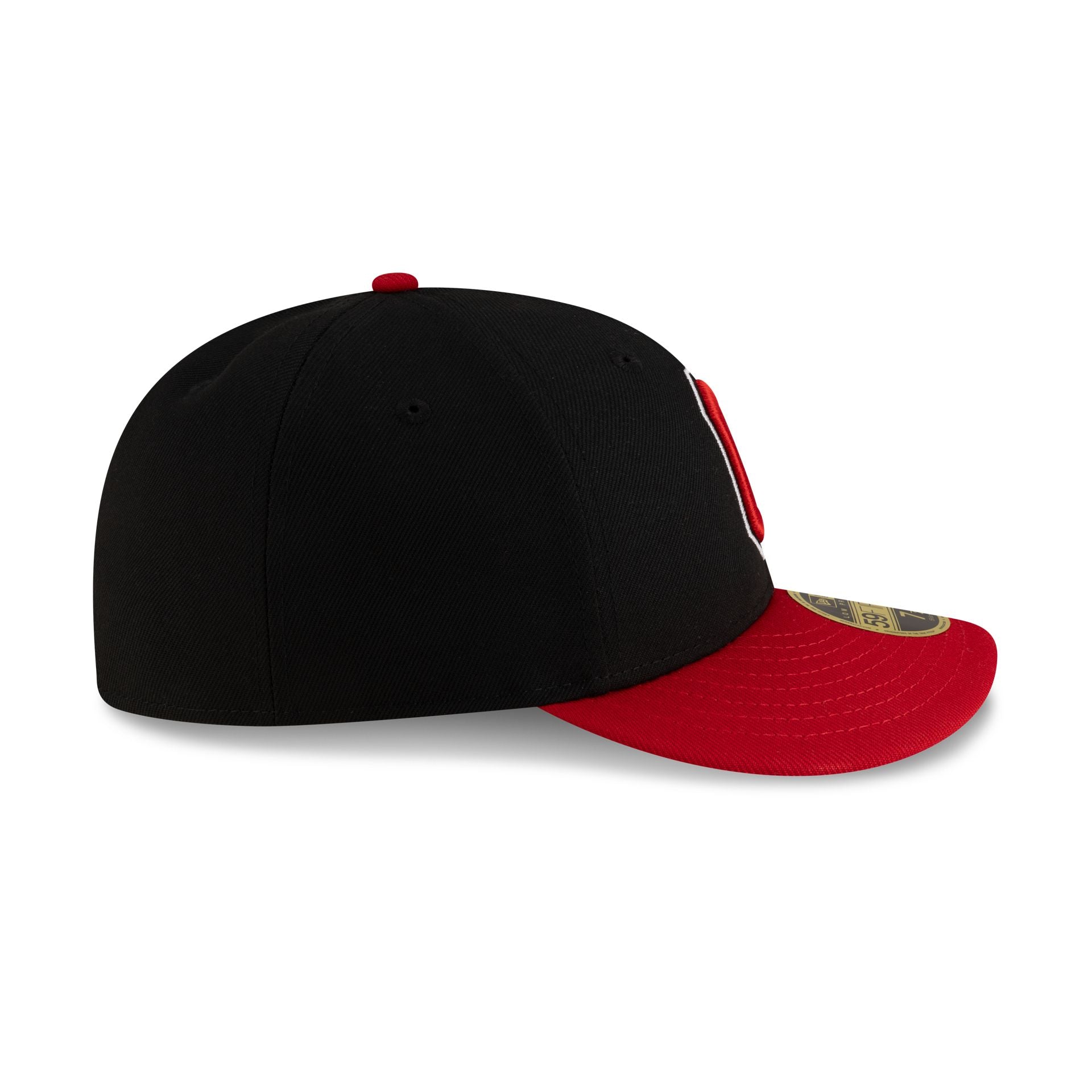 Ohio State Buckeyes Black Scarlet Low Profile 59FIFTY Fitted - Image 5