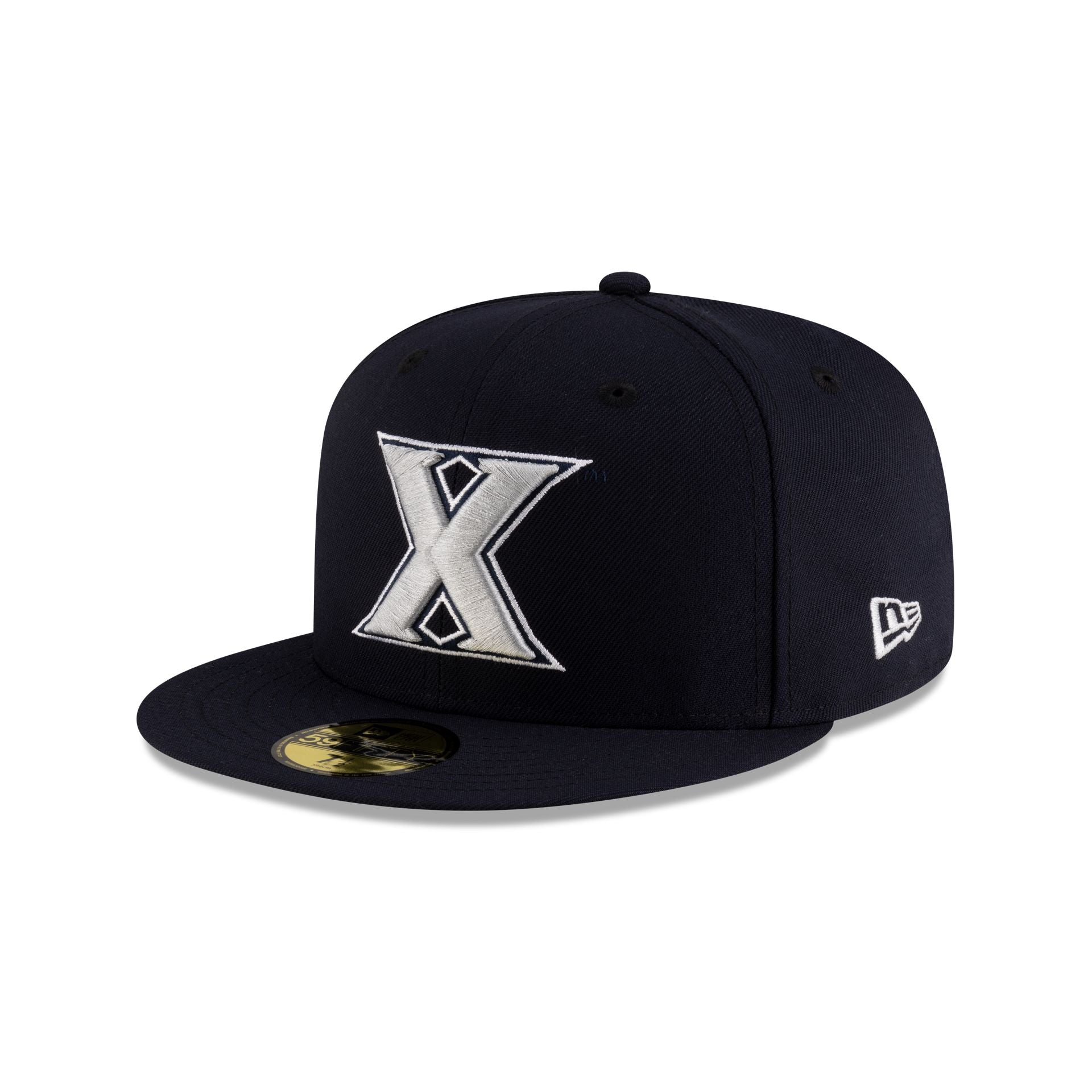 Xavier Musketeers Navy 59FIFTY Fitted Hat - Image 3