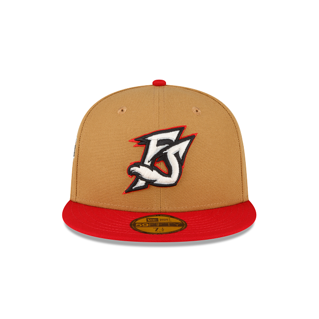 Richmond Flying Squirrels Wheat 59FIFTY Fitted Hat - Image 3