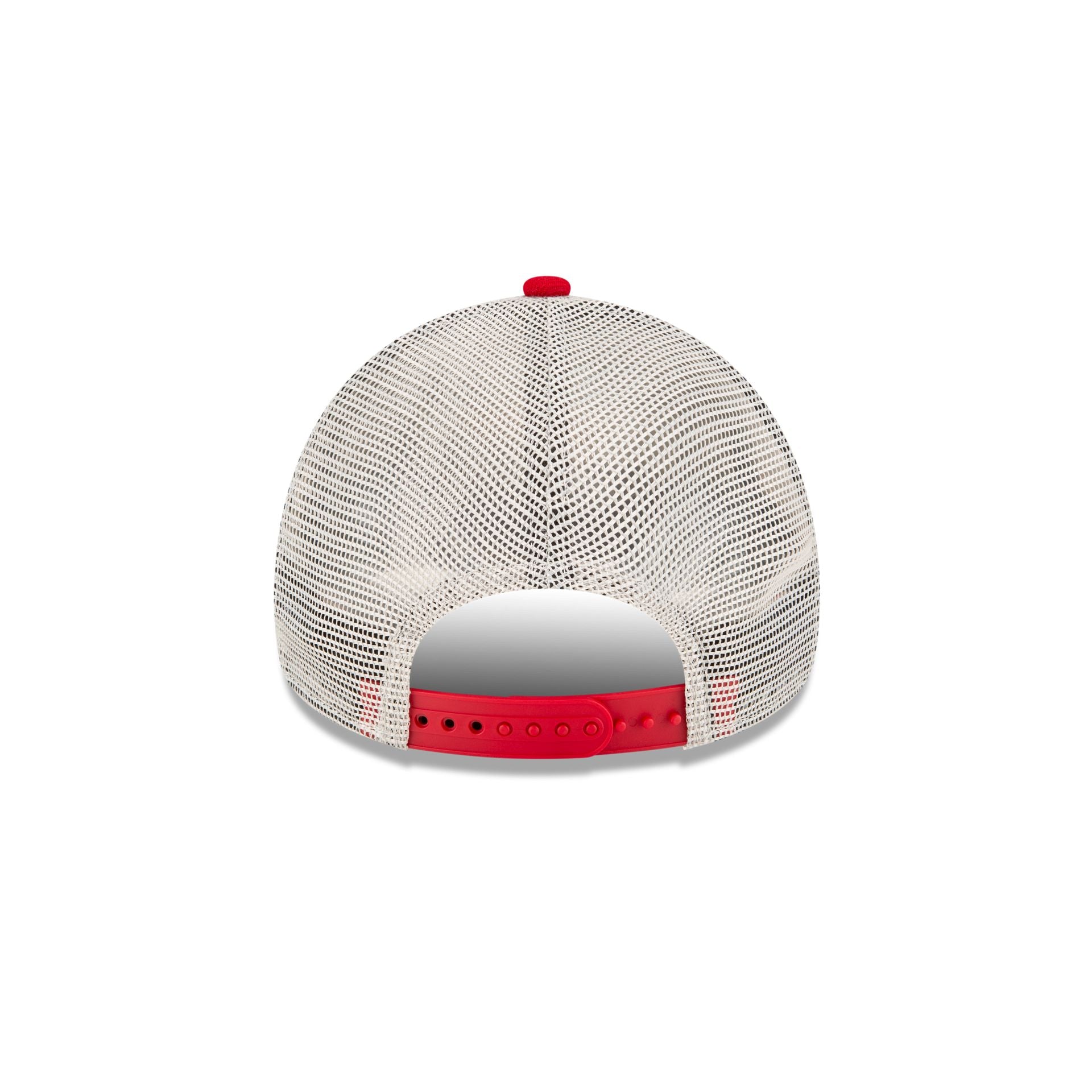 Oracle Red Bull Racing Essential White 9FORTY A-Frame Trucker Hat - Image 6