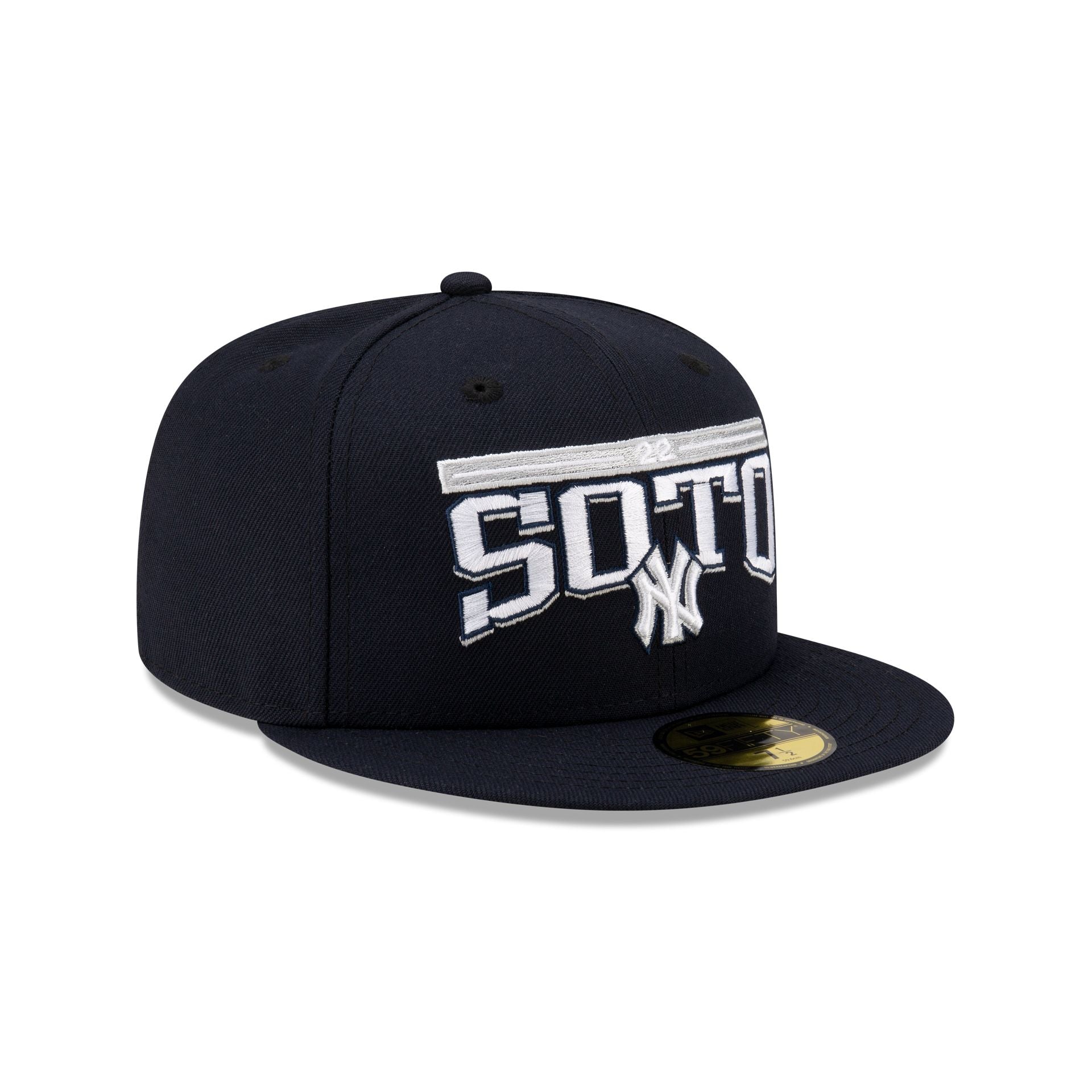 New York Yankees Juan Soto Navy 59FIFTY Fitted Hat - Image 3