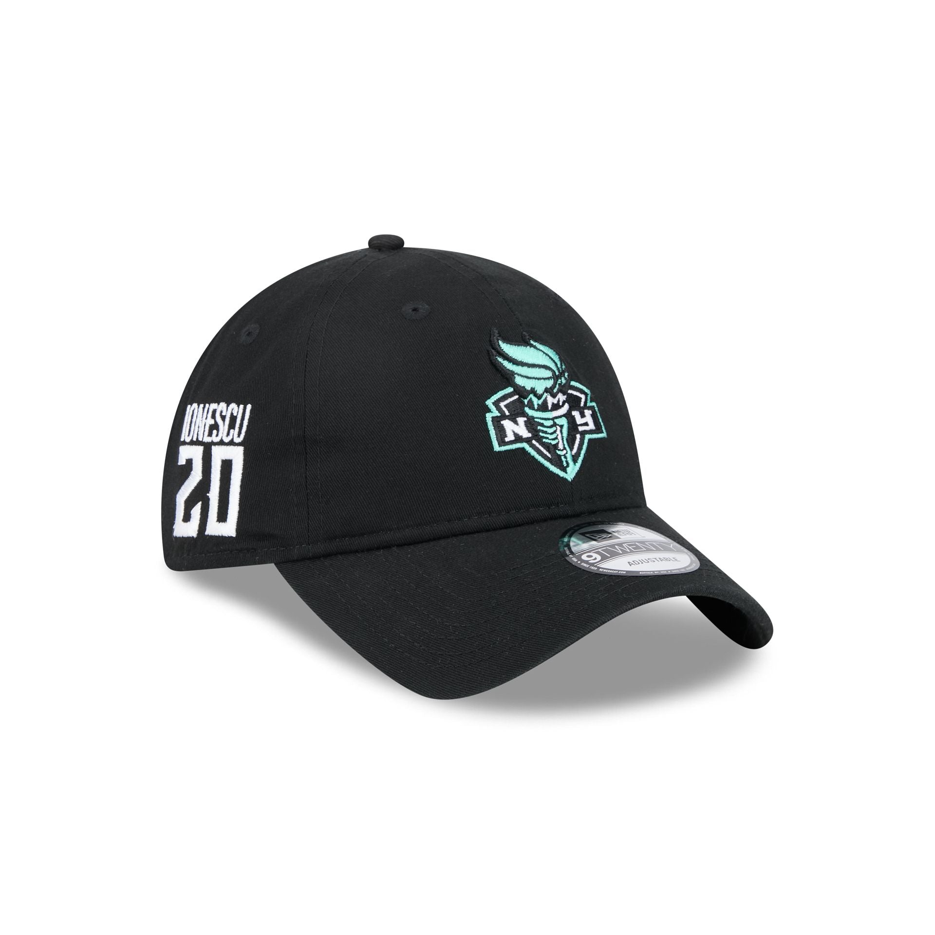 New York Liberty Sabrina Ionescu Black 9TWENTY Adjustable Hat