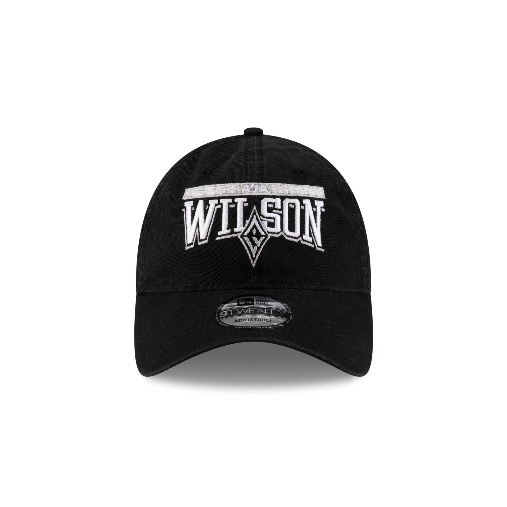 Las Vegas Aces A'ja Wilson Wordmark 9TWENTY Adjustable Hat - Image 2