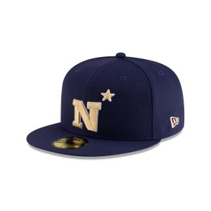 Navy Midshipmen Midnight 59FIFTY Fitted