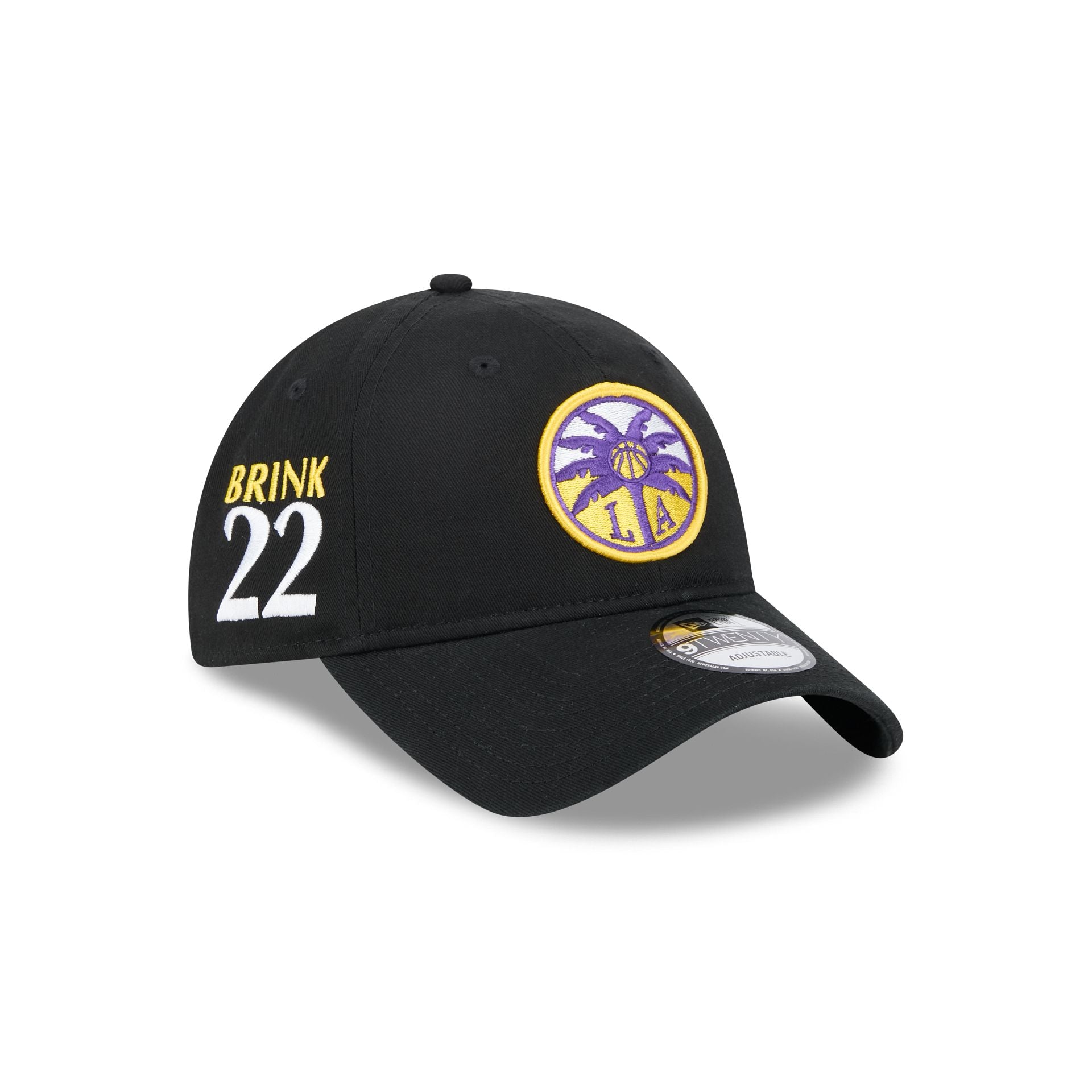 Los Angeles Sparks Cameron Brink Black 9TWENTY Adjustable Hat