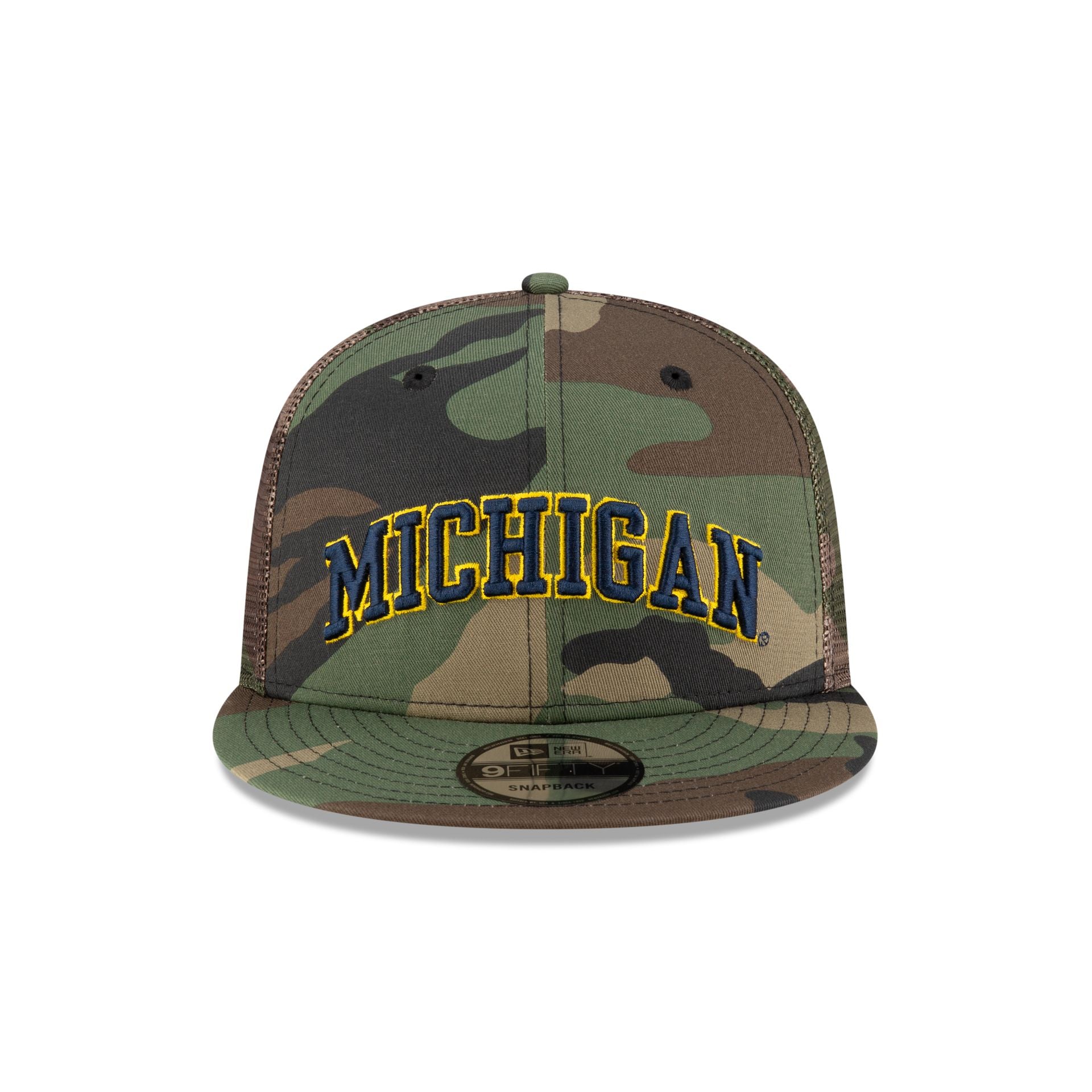 Michigan Wolverines Camo 9FIFTY Trucker Hat - Image 2