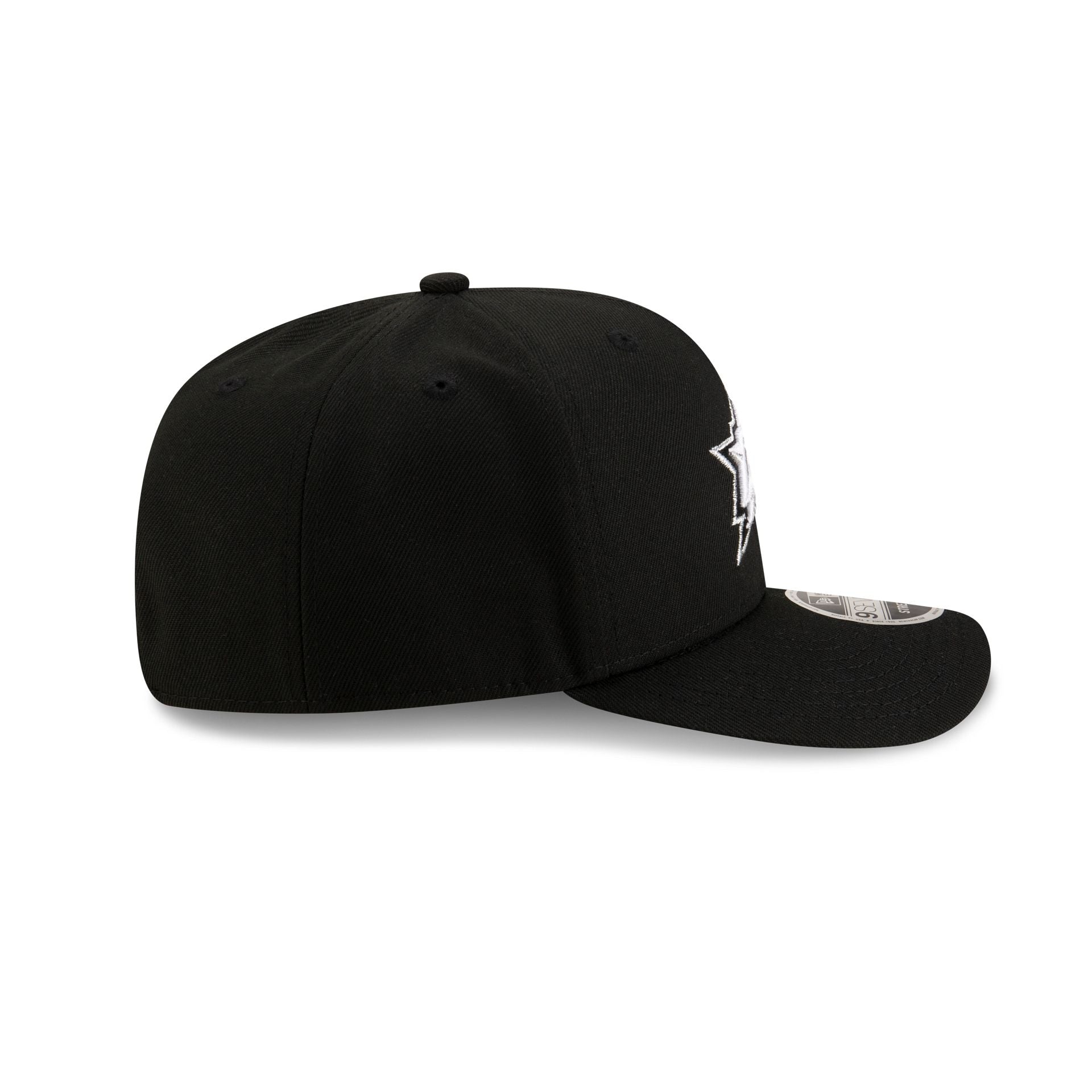 Dallas Stars Black 9SEVENTY Stretch-Snap Hat - Image 5