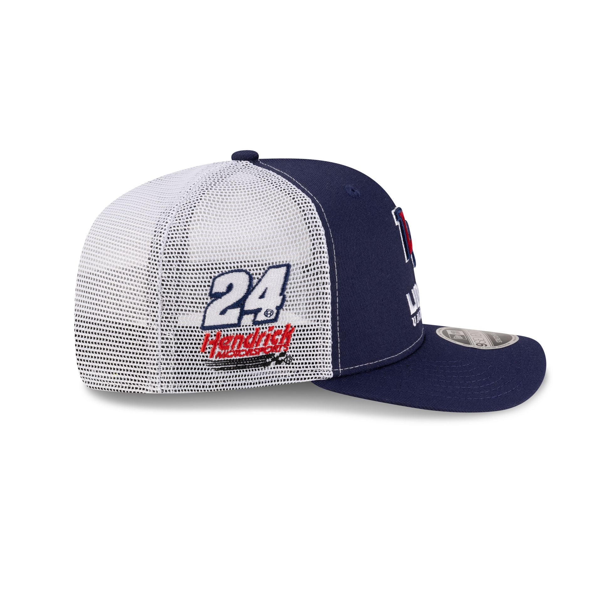 Hendrick Motorsports William Byron Liberty University Partner 9SEVENTY Stretch-Snap Trucker Hat - Image 4